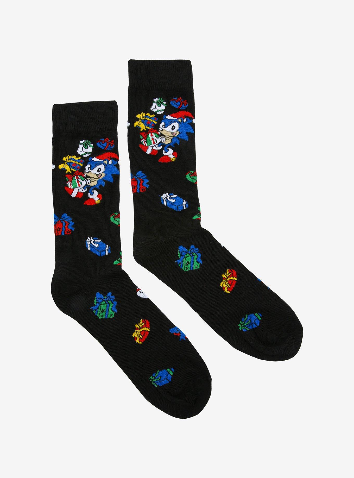 Sonic The Hedgehog Gifts Crew Socks, , alternate
