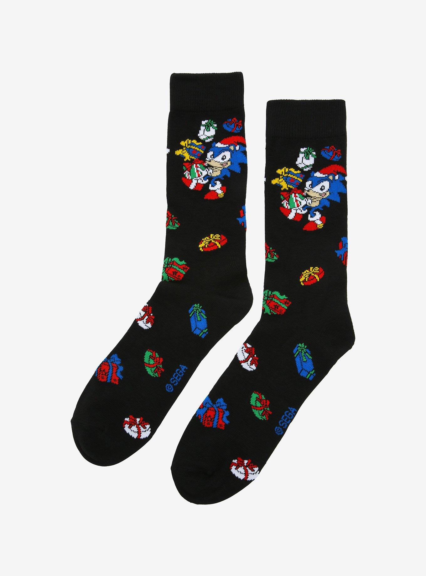 Sonic The Hedgehog Gifts Crew Socks, , alternate