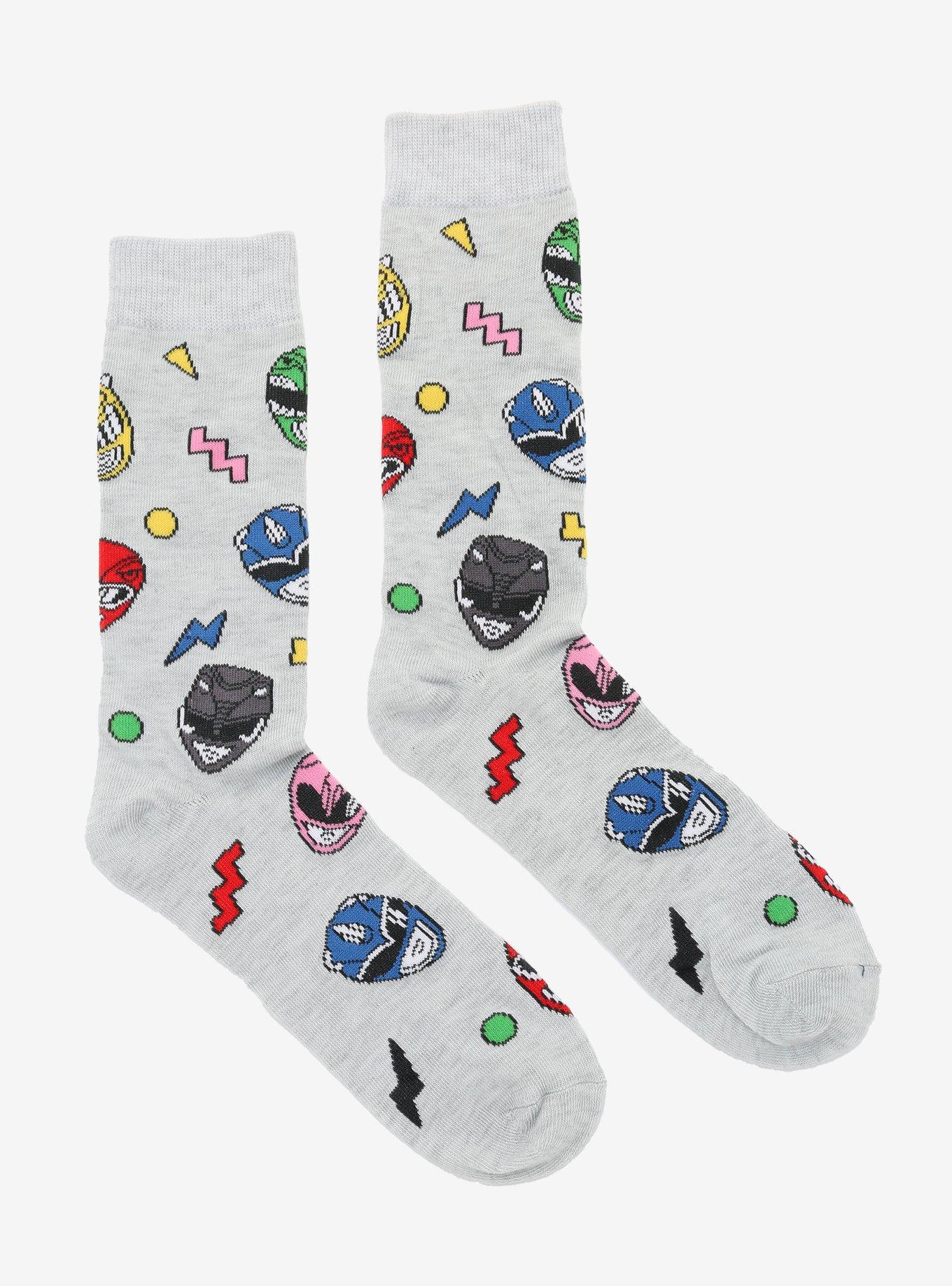 Power Rangers Toss Crew Socks, , alternate