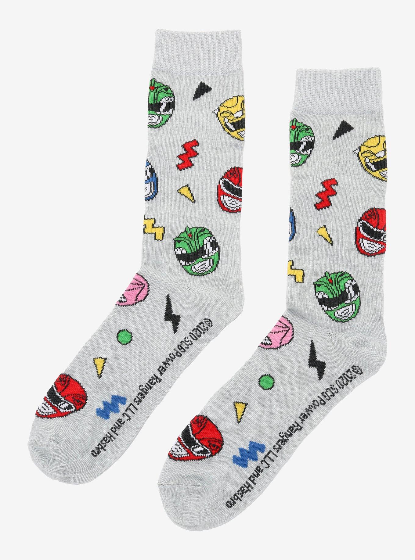 Power Rangers Toss Crew Socks, , alternate
