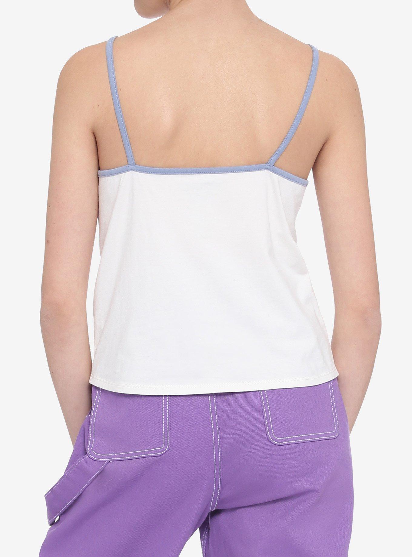 Fruits Basket Pastel Chibi Trio Girls Strappy Tank Top, MULTI, alternate