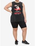 Friday The 13th: The Final Chapter Poster Mesh Insert Girls Muscle Top Plus Size, MULTI, alternate