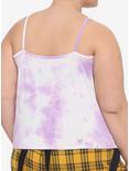 Harry Potter Deathly Hallows Floral Tie-Dye Girls Strappy Tank Top Plus Size, MULTI, alternate