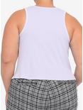 The Nightmare Before Christmas Be Your Nightmare Ribbed Girls Tank Top Plus Size, MULTI, alternate