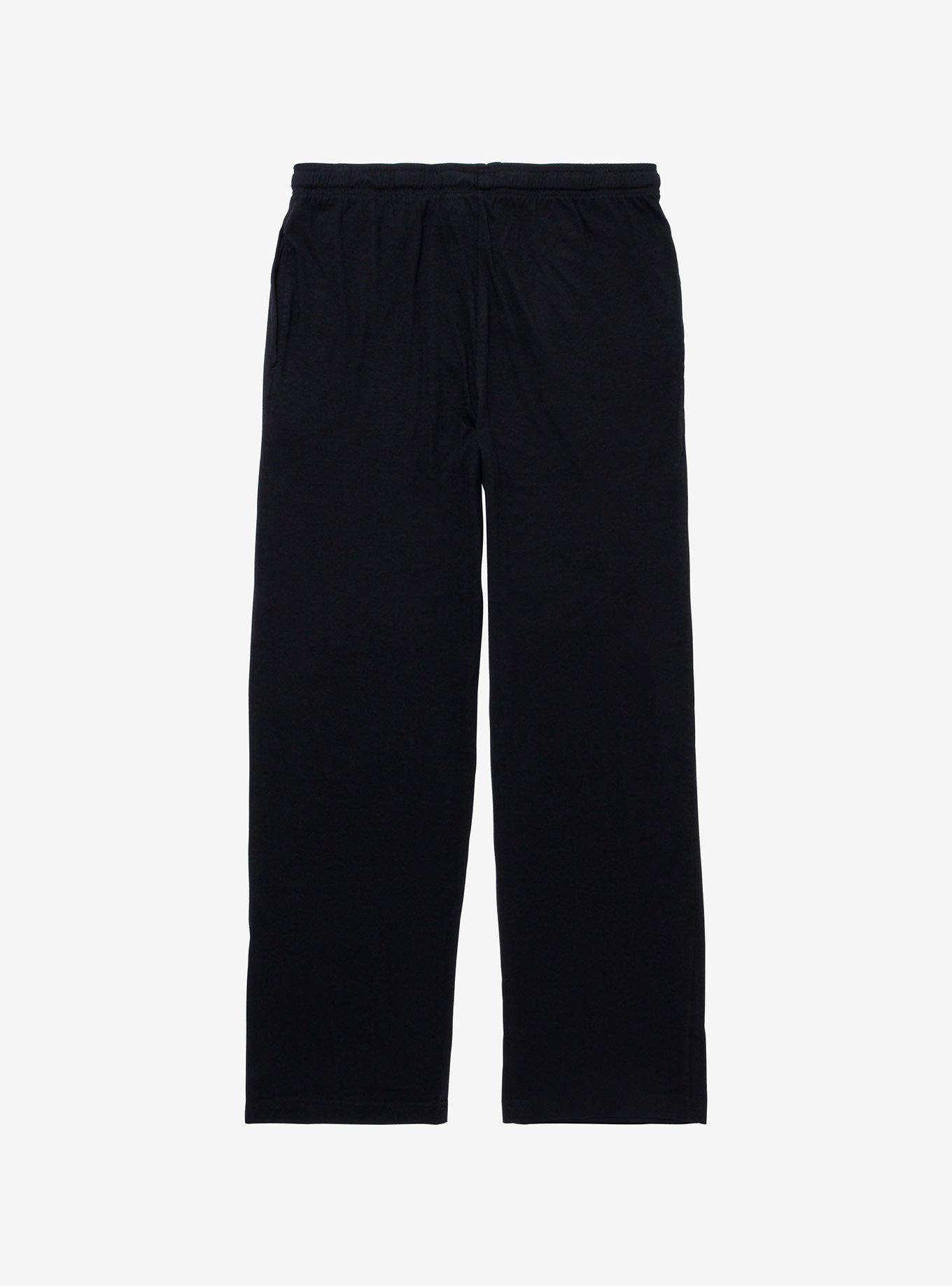 Haikyu!! Karasuno Crow Logo Sleep Pants - BoxLunch Exclusive, BLACK, alternate