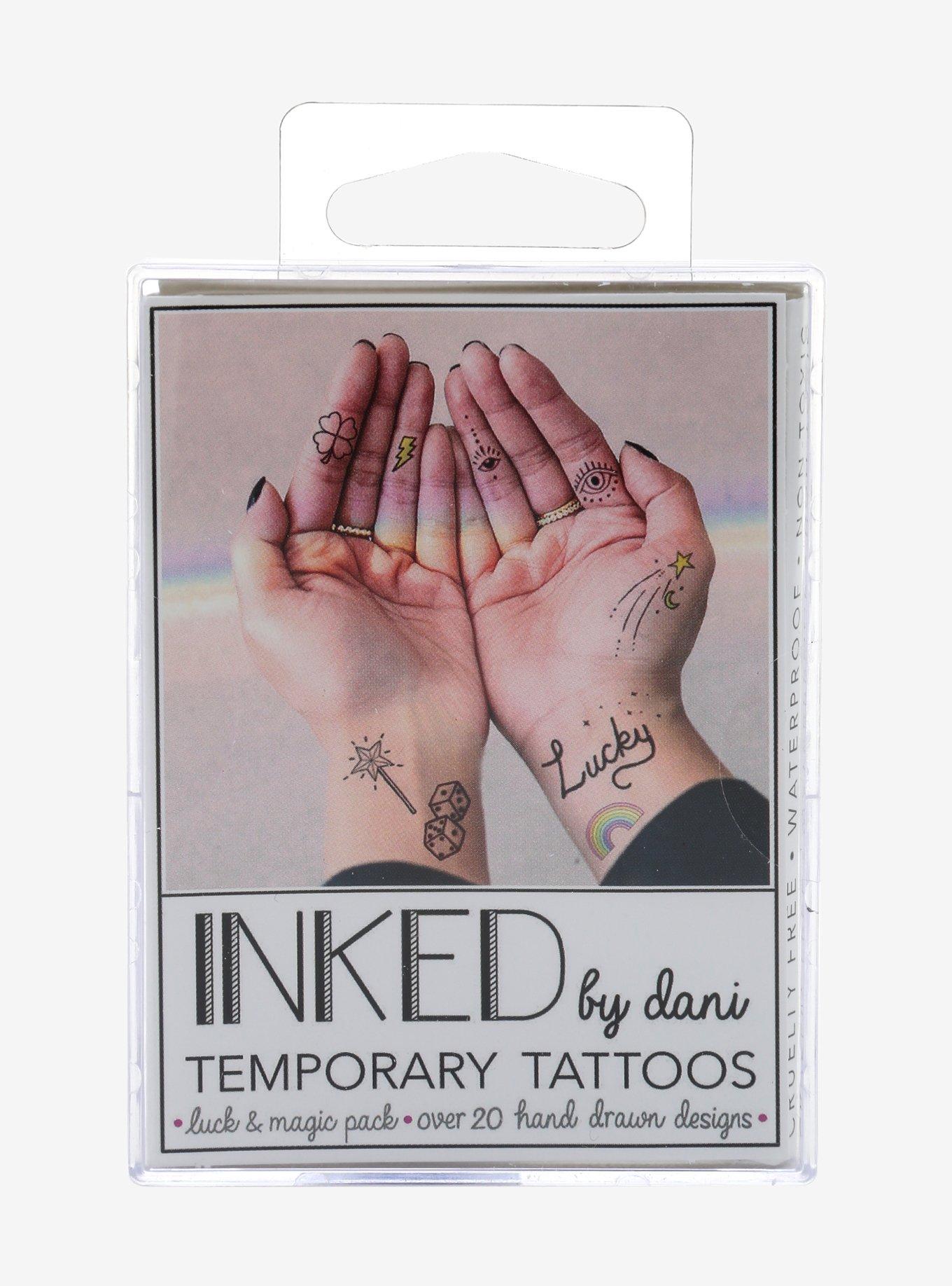 Inked By Dani Luck & Magic Temporary Tattoos, , alternate