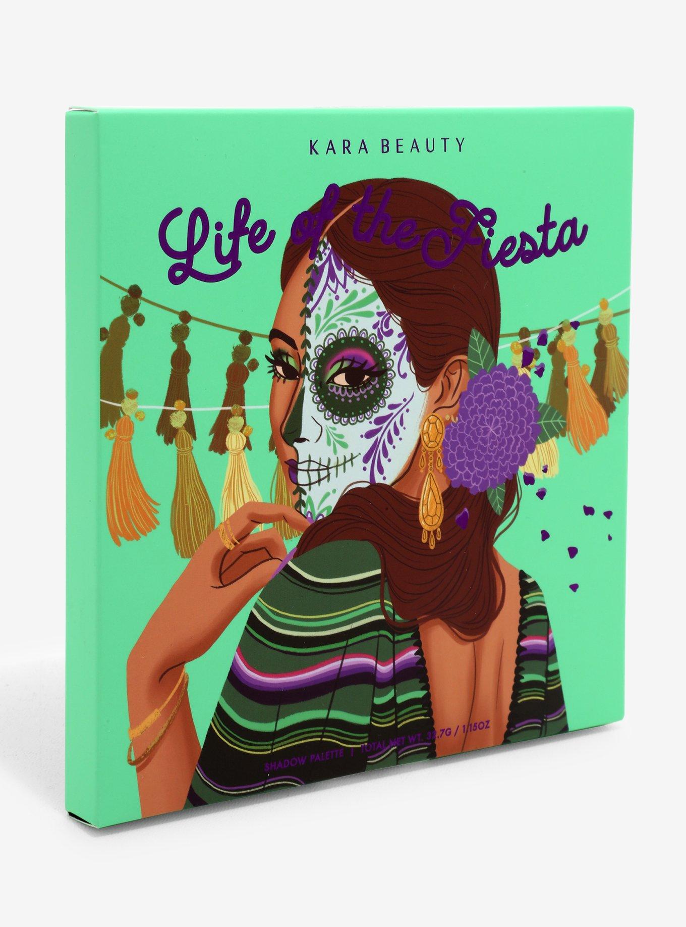 Kara Beauty Life Of The Fiesta Eyeshadow Palette, , alternate