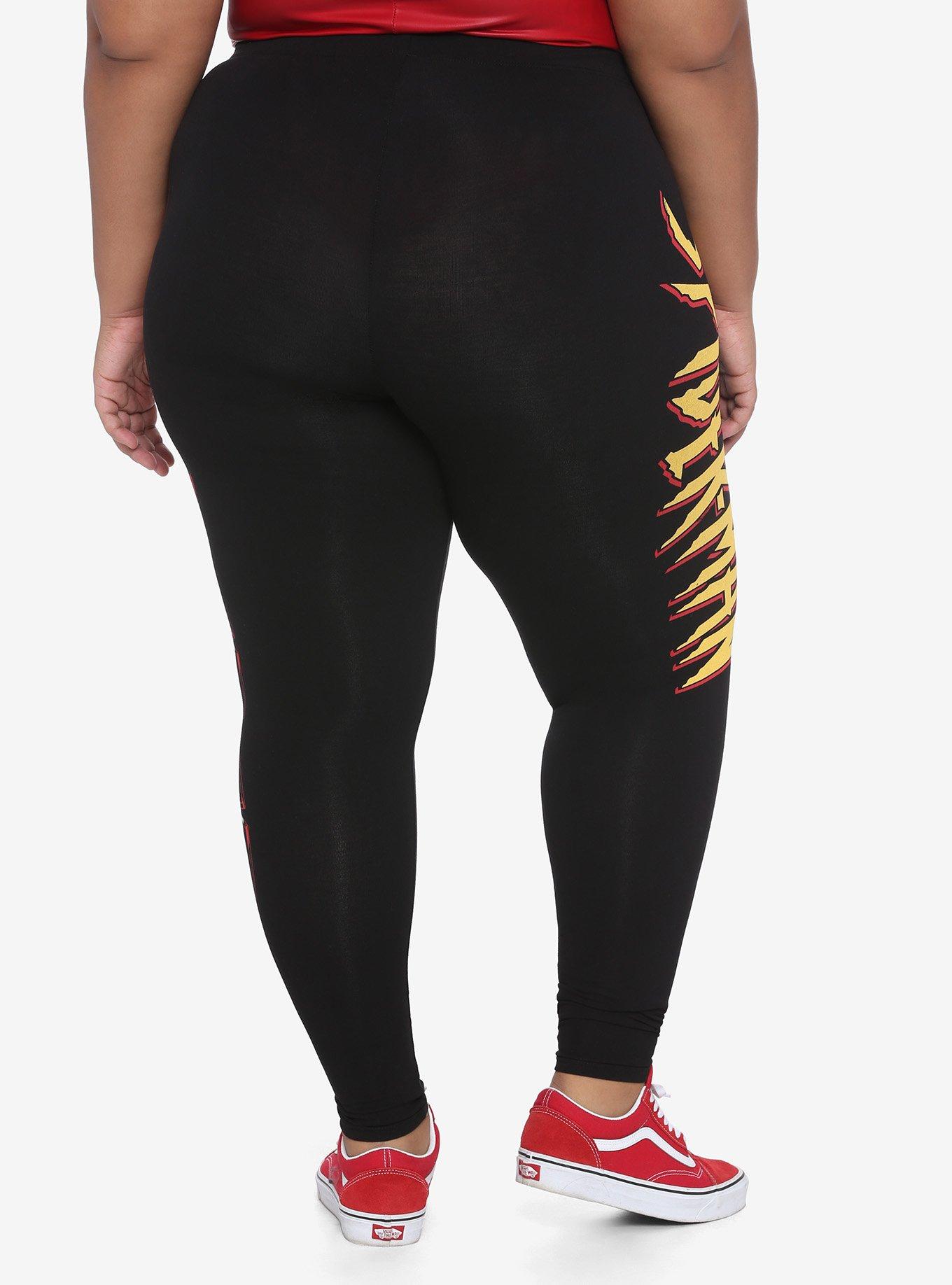 Marvel Spider-Man Side Hit Leggings Plus Size, MULTI, alternate