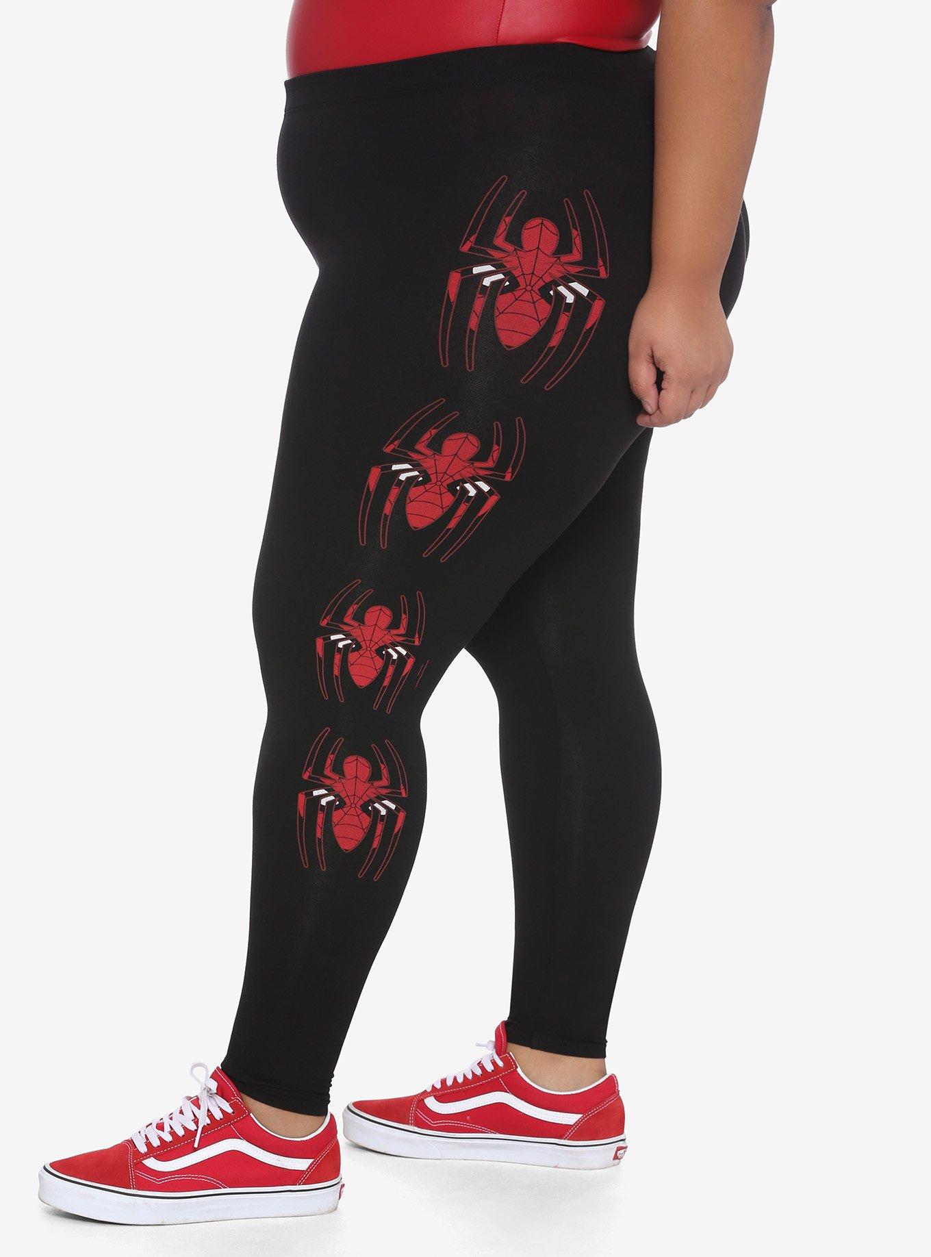Marvel Spider-Man Side Hit Leggings Plus Size, MULTI, alternate