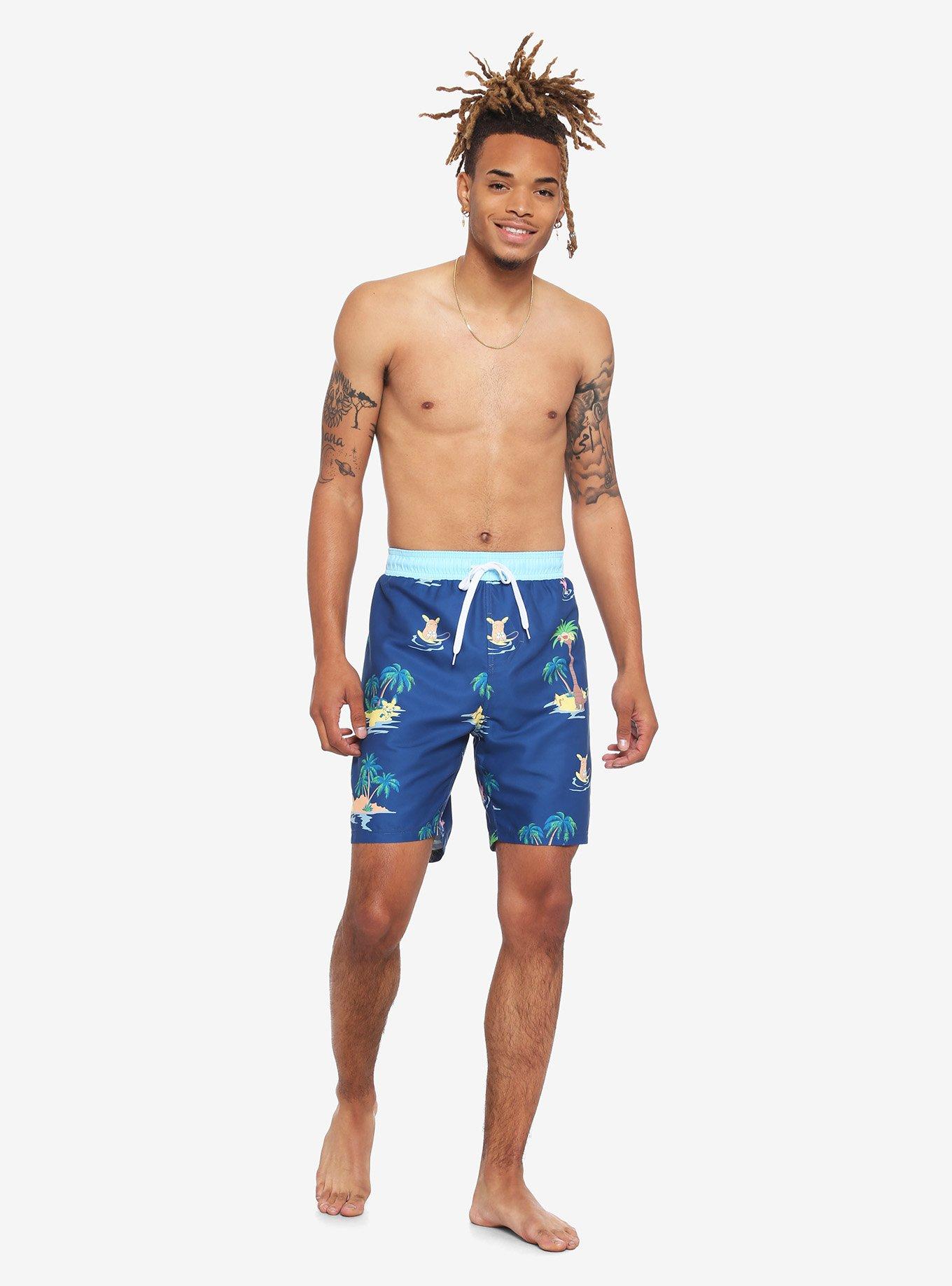 Pokemon Alola Island Swim Trunks, MULTI, alternate