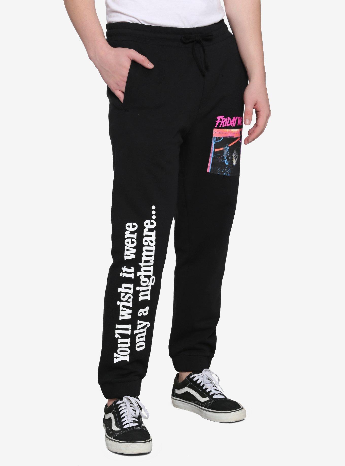 Friday The 13th You'll Wish It Were Only A Nightmare Sweatpants, MULTI, alternate
