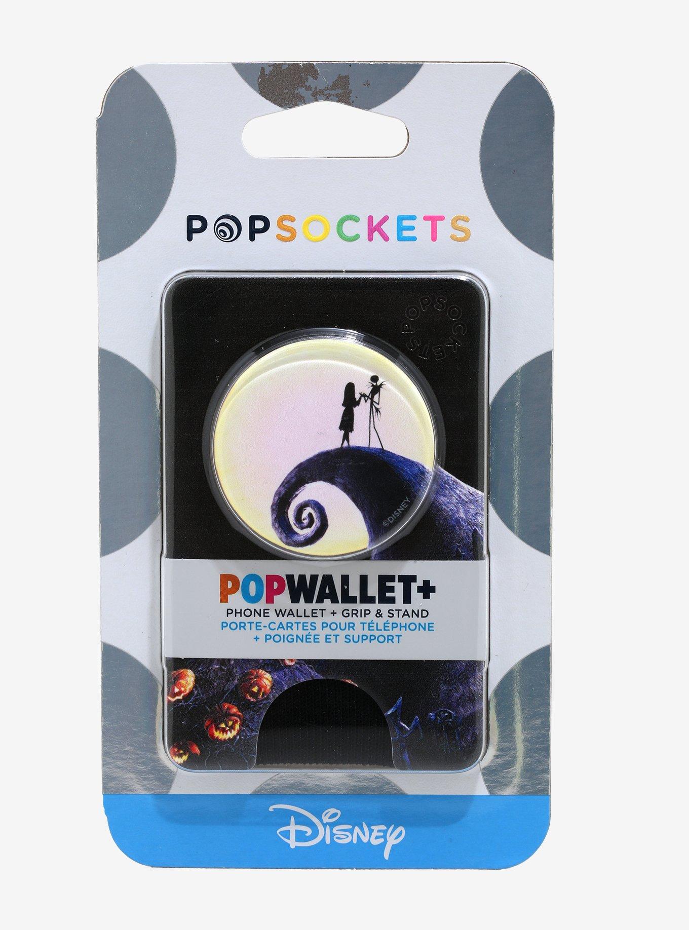 PopSockets PopWallet Plus The Nightmare Before Christmas Spiral Hill Phone Wallet Grip & Stand, , alternate