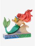 Disney The Little Mermaid Ariel with Flounder Figure, , alternate