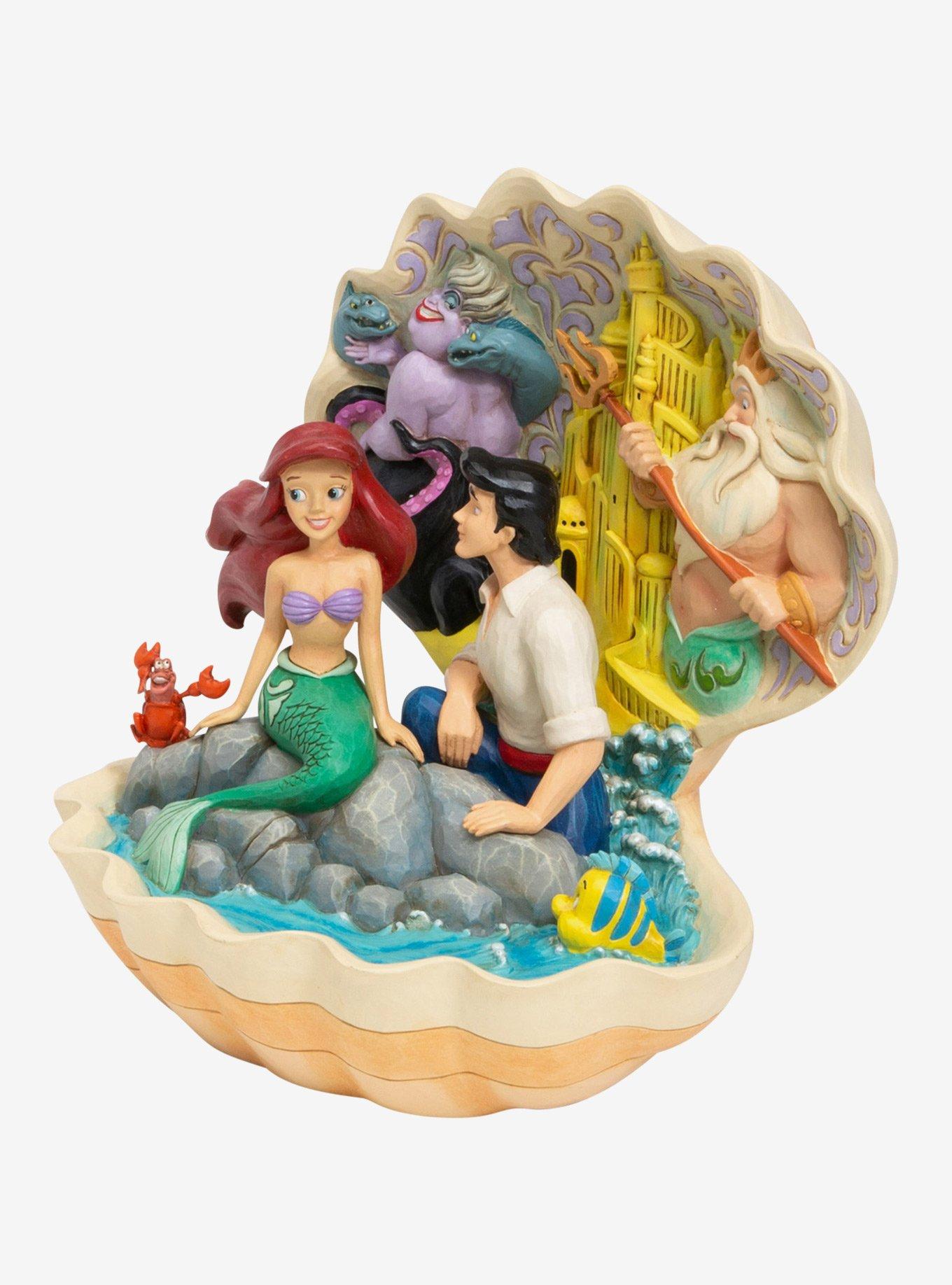 Disney The Little Mermaid Shell Scene Figure, , hi-res