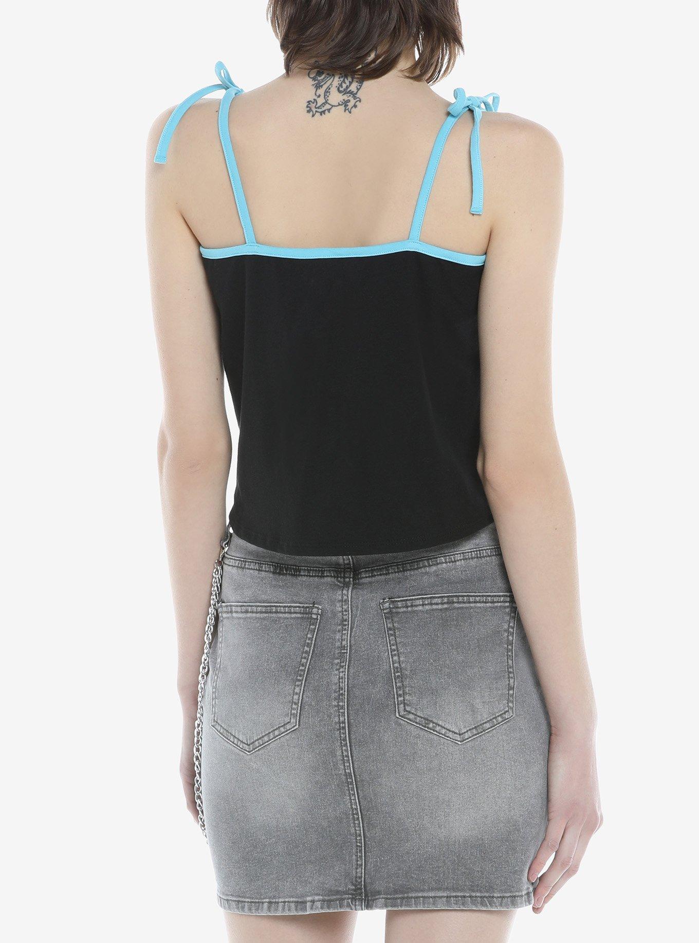 Disney Lilo & Stitch Cosmic Stitch Girls Strappy Tank Top, MULTI, alternate - view 3
