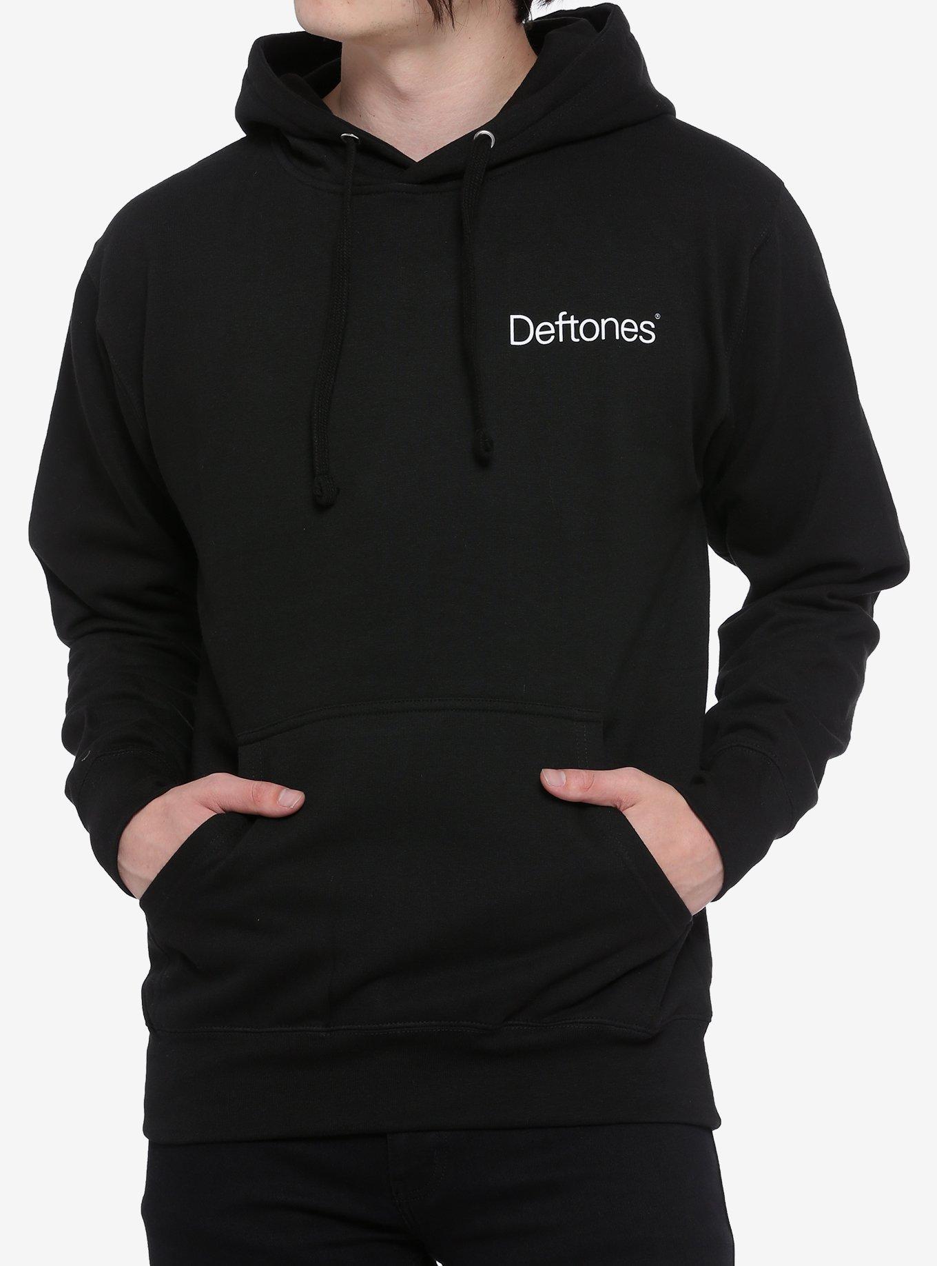 Deftones Black & White Faces Hoodie, , alternate