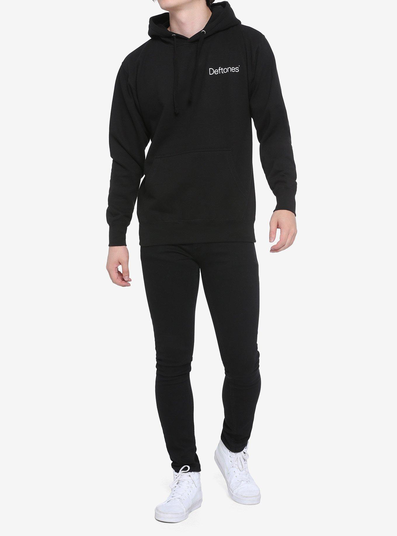 Deftones Black & White Faces Hoodie, , alternate