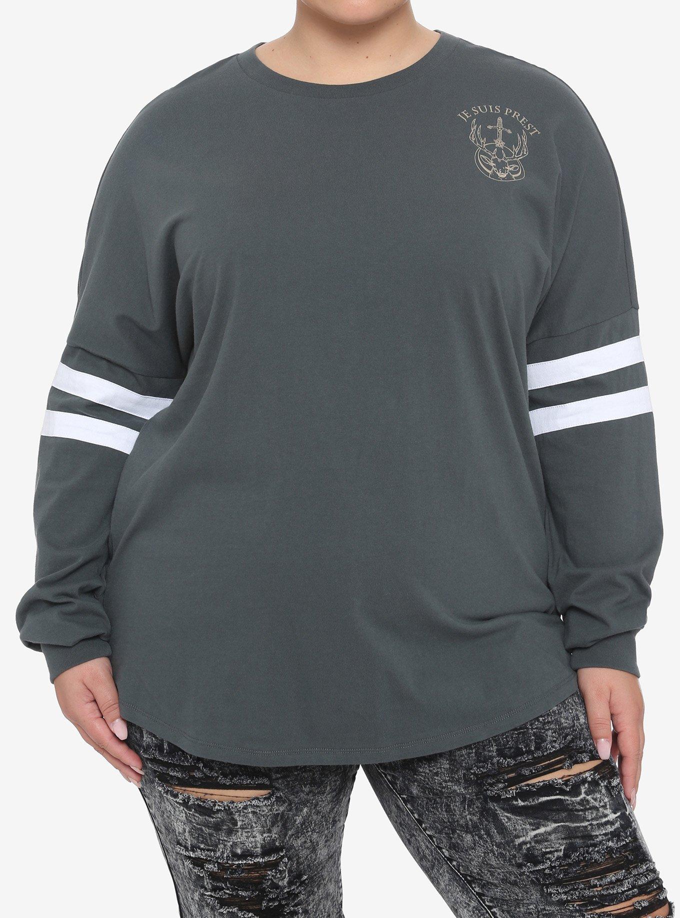 Outlander Clan Fraser Athletic Jersey Plus Size, MULTI, alternate