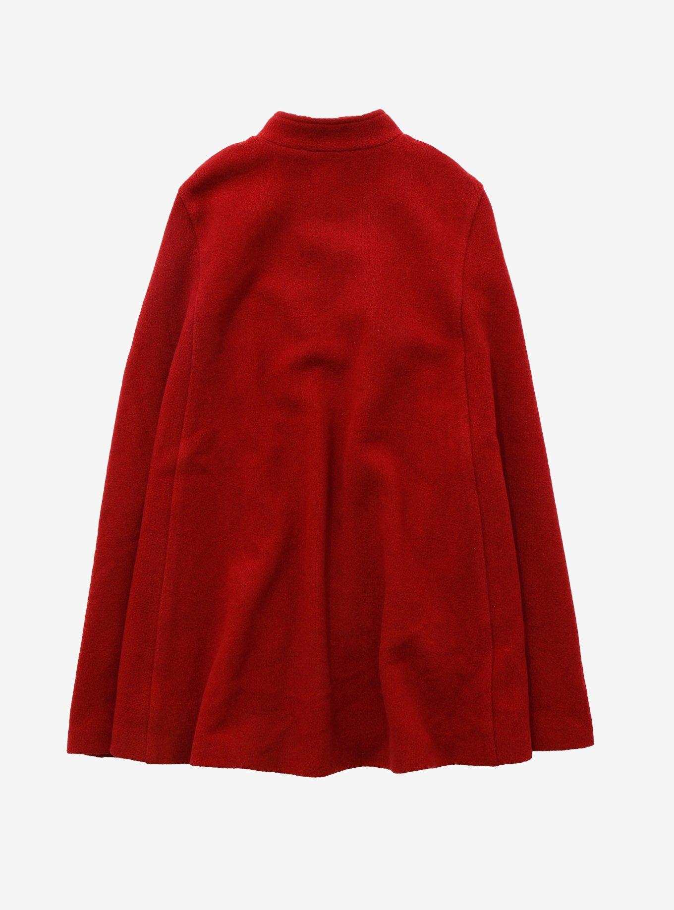 Her Universe Disney Raya And The Last Dragon Raya Girls Cape, RED, alternate