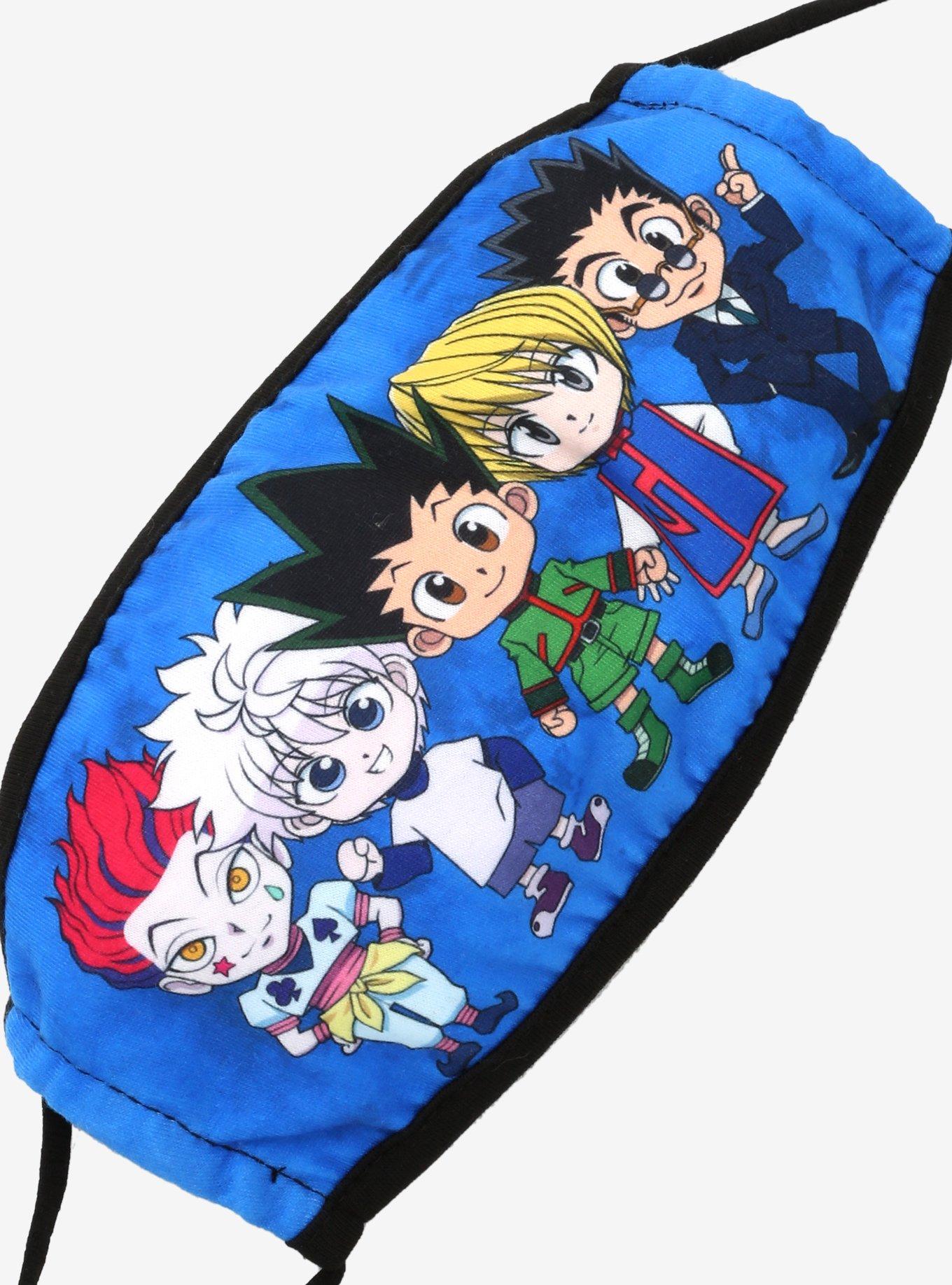 Hunter X Hunter Chibi Character Fashion Face Mask, , alternate