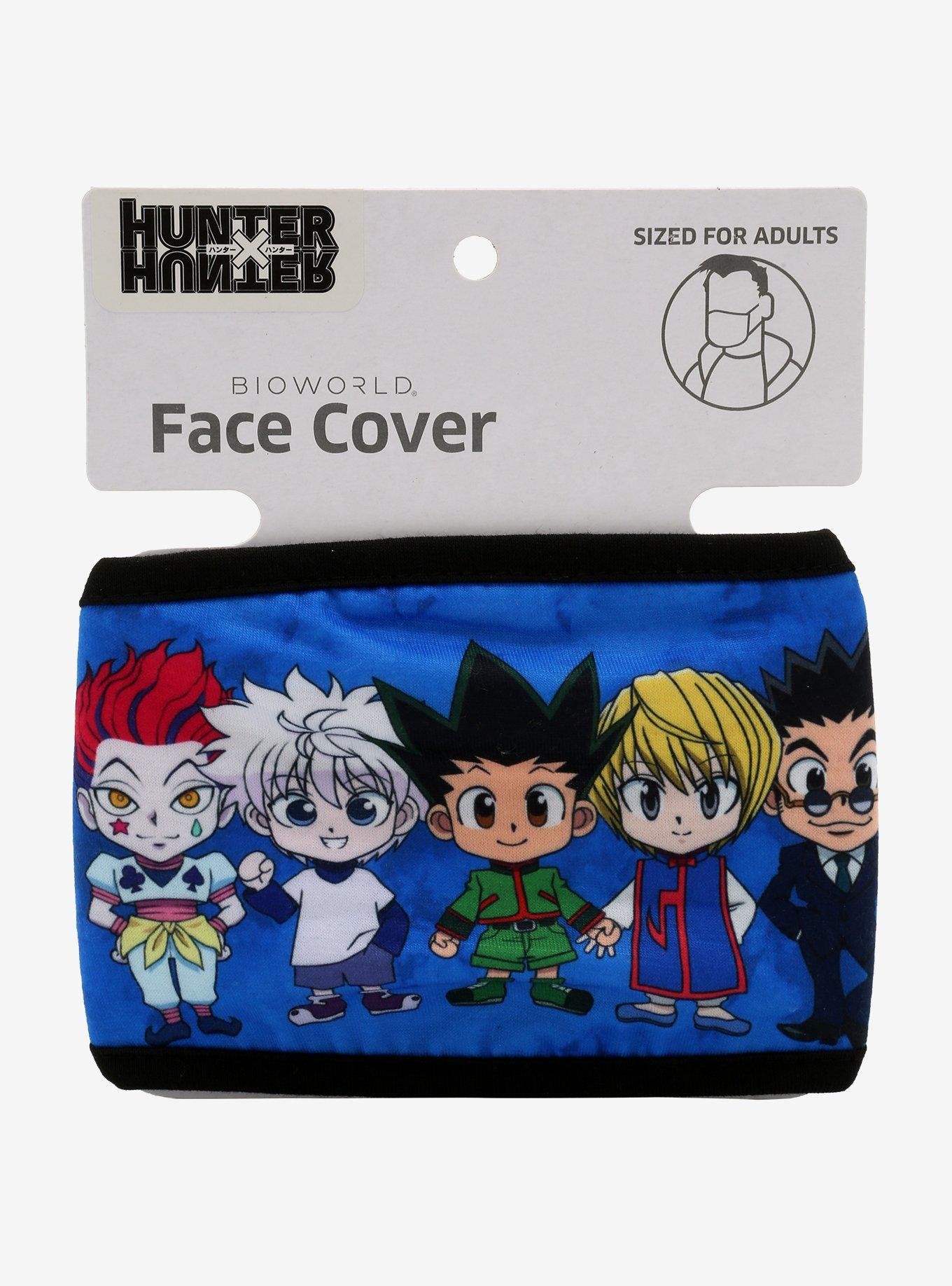 Hunter X Hunter Chibi Character Fashion Face Mask, , alternate
