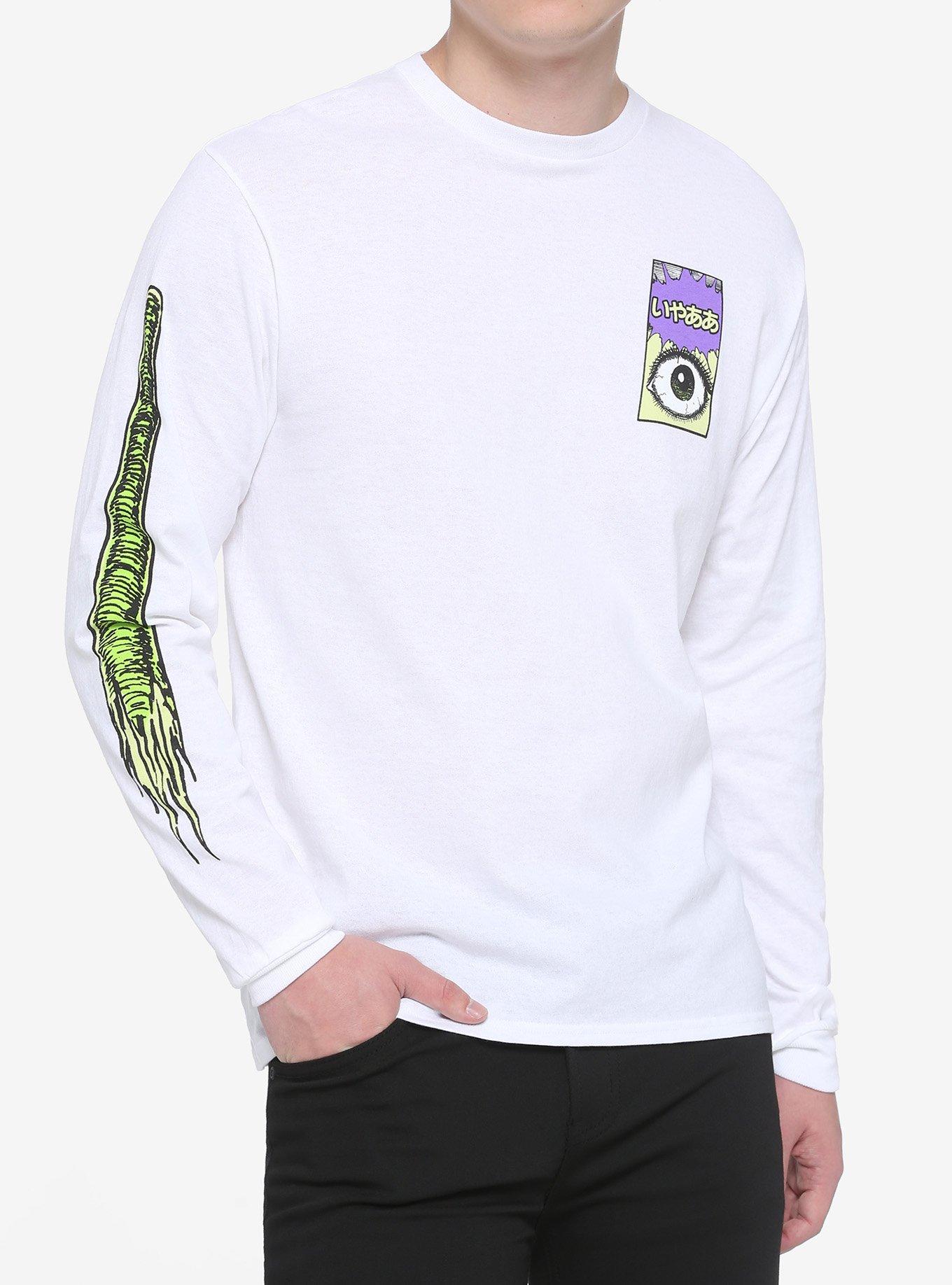 Junji Ito Uzumaki Long-Sleeve T-Shirt, MULTI, alternate