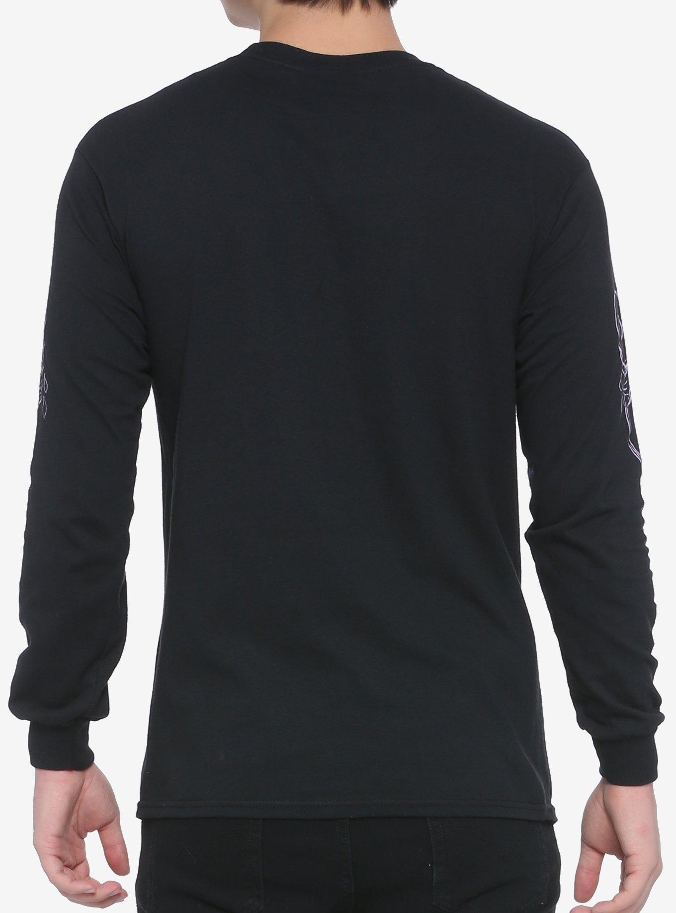 Demon Dweller Long-Sleeve T-Shirt By Bakerzduzen, MULTI, alternate