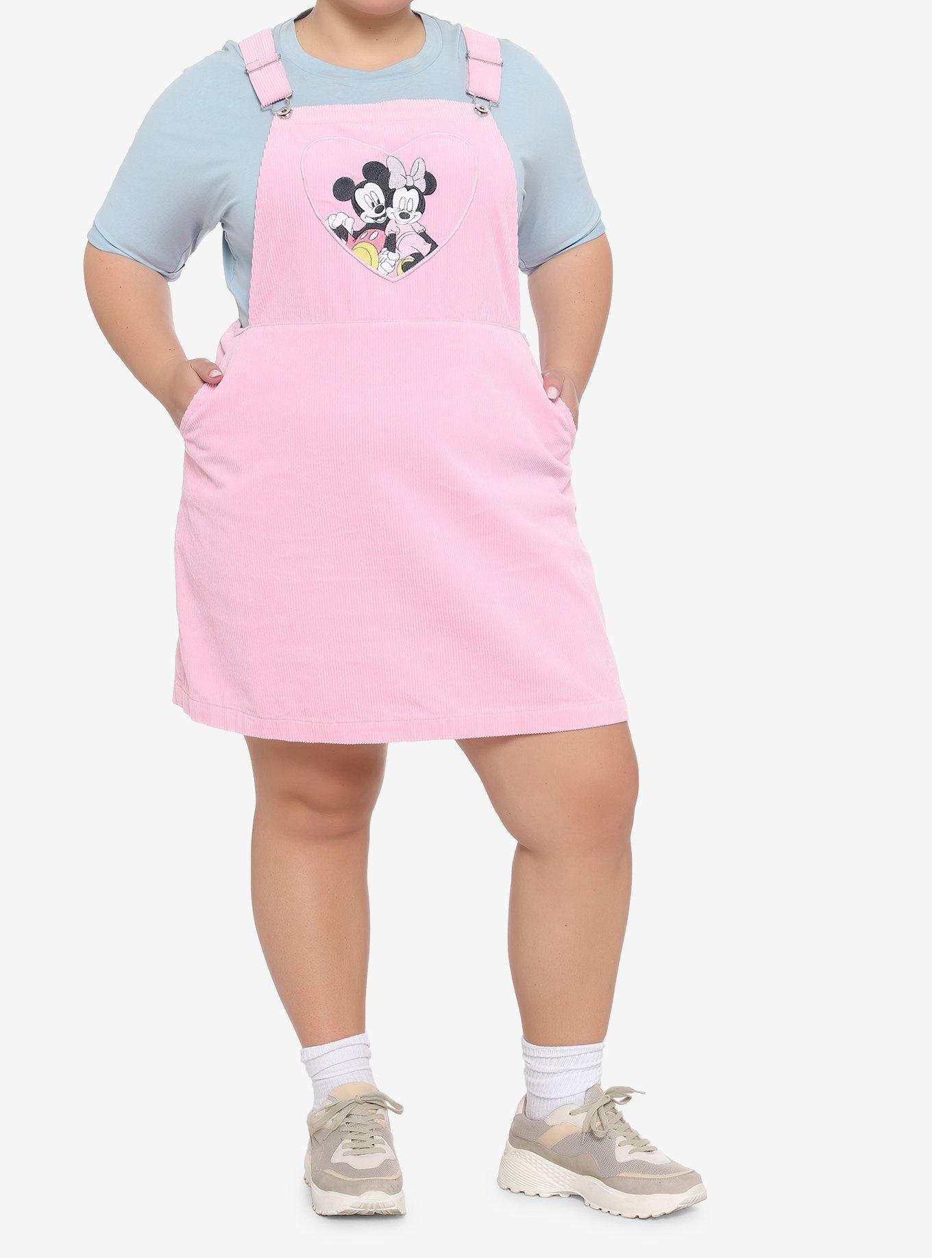 Disney Valentine's Mickey Mouse & Minnie Mouse Skirtall Plus Size, MULTI, alternate