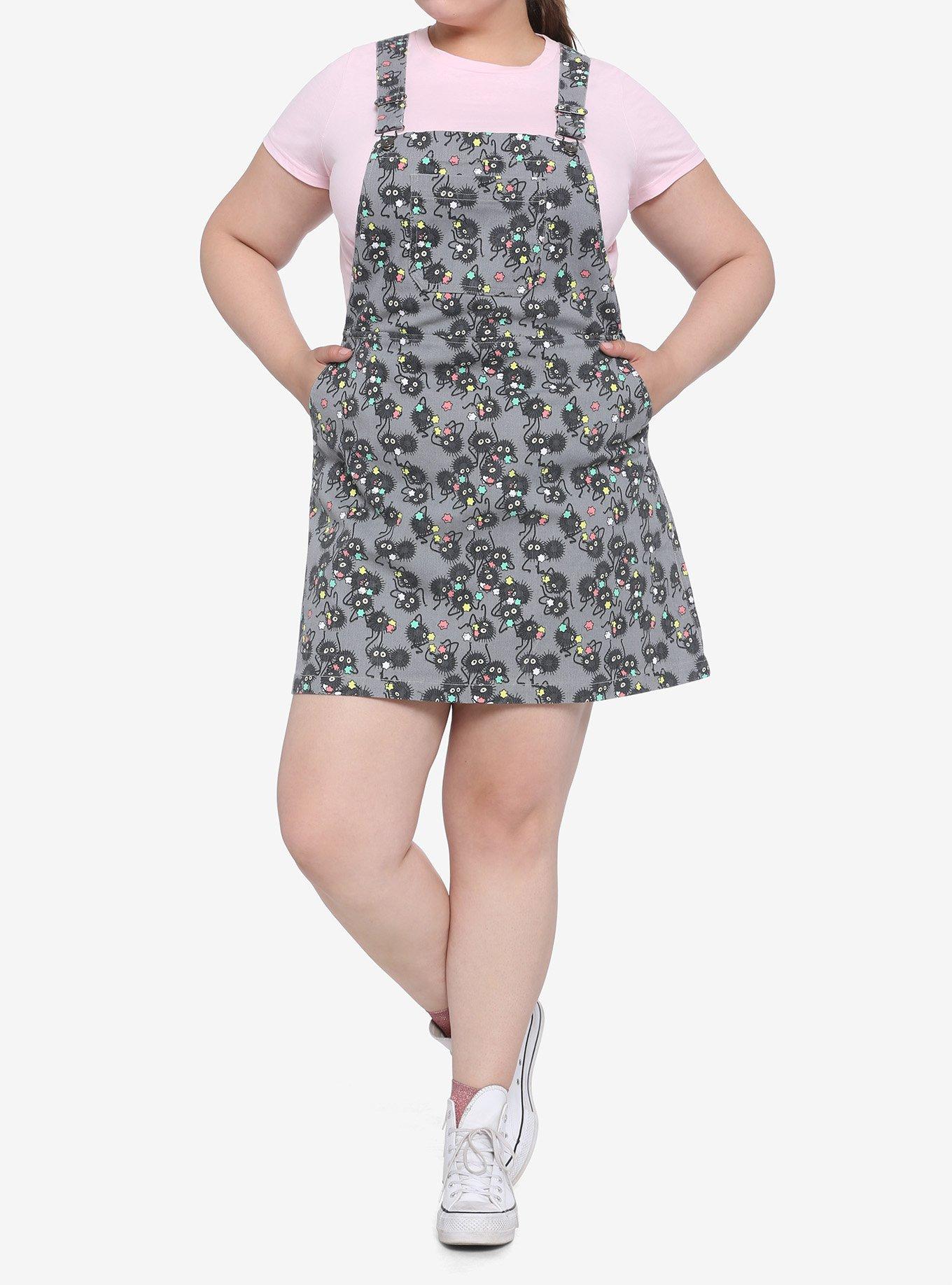Studio Ghibli Spirited Away Soot Sprites Star Candy Skirtall Plus Size, MULTI, alternate