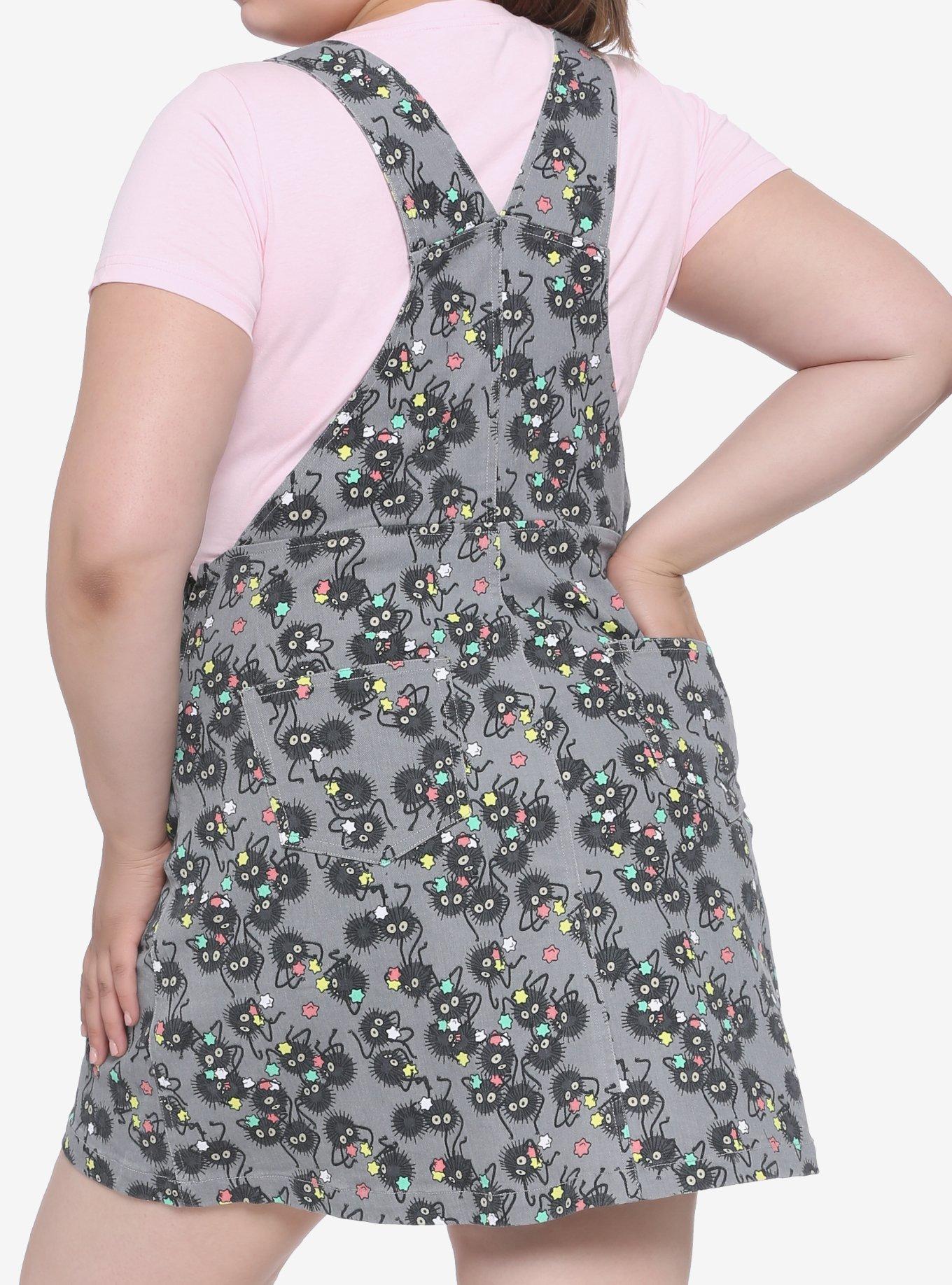 Studio Ghibli Spirited Away Soot Sprites Star Candy Skirtall Plus Size, MULTI, alternate