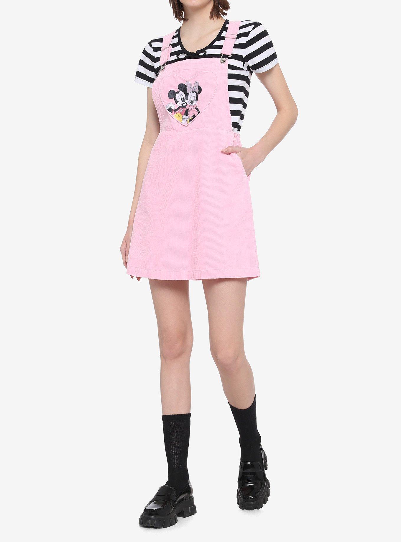 Disney Valentine's Mickey Mouse & Minnie Mouse Skirtall, MULTI, alternate