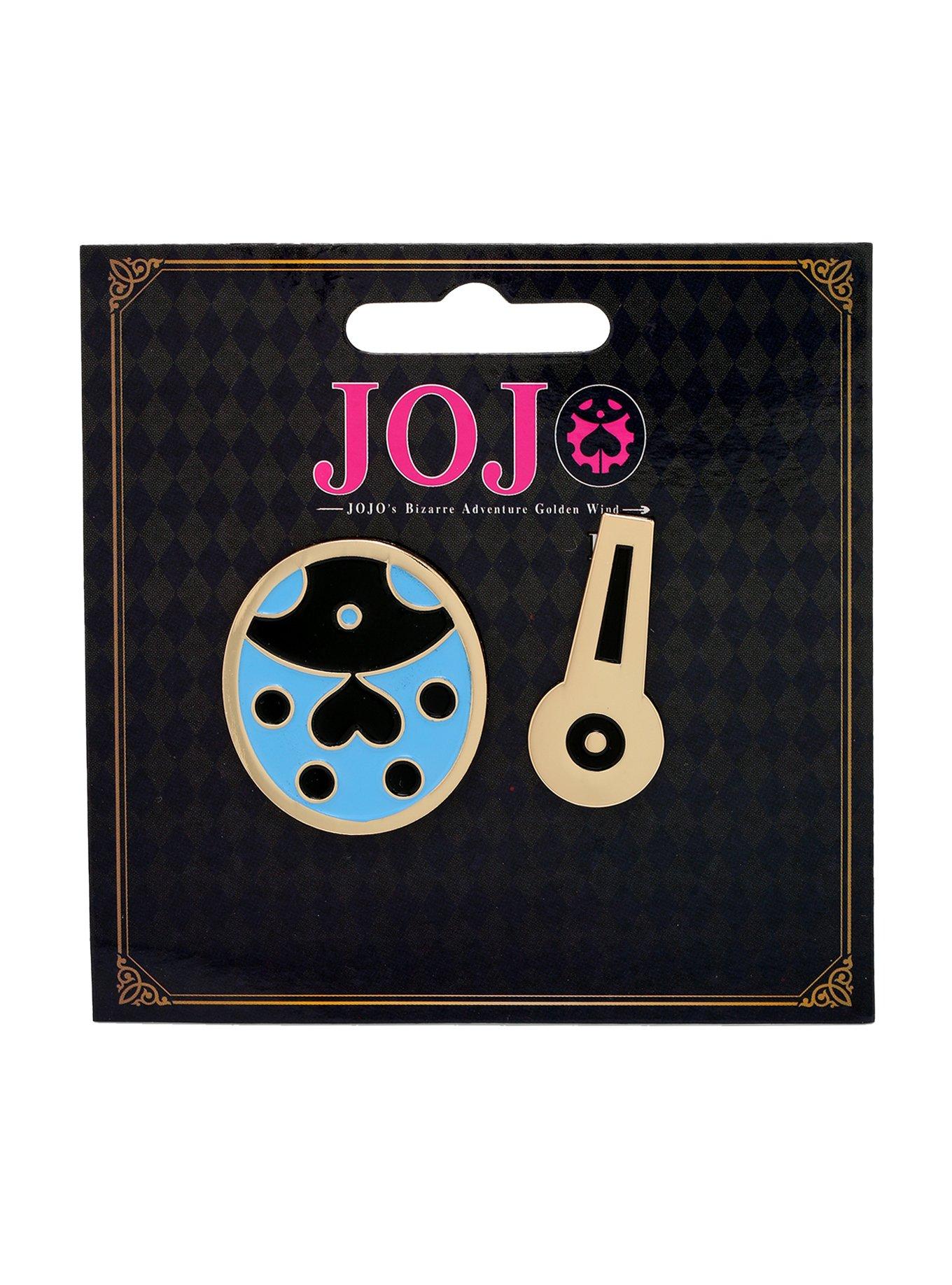 JoJo's Bizarre Adventure Ladybug & Zipper Symbols Enamel Pin Set, , alternate