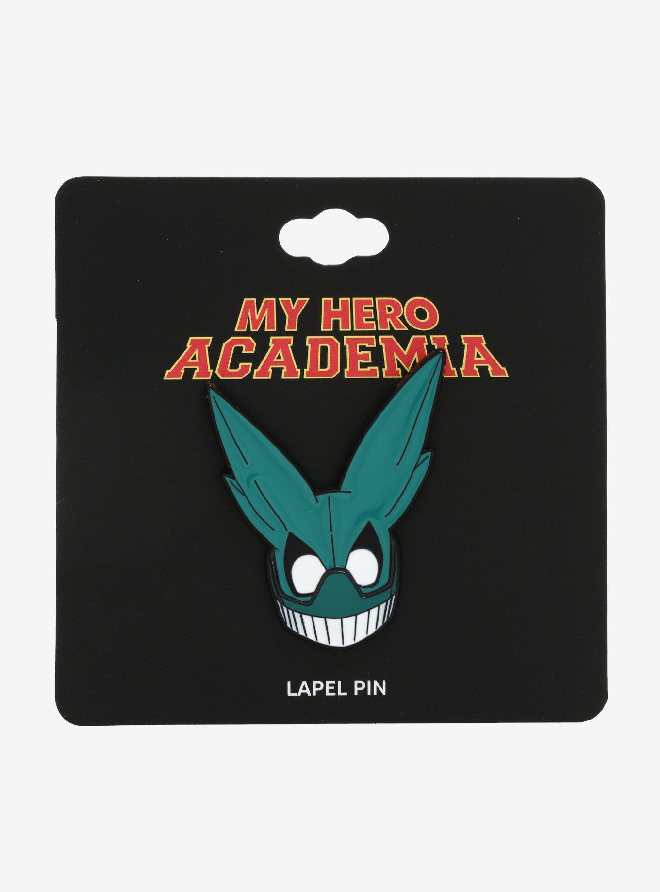 My Hero Academia Deku Mask Enamel Pin - BoxLunch Exclusive, , alternate