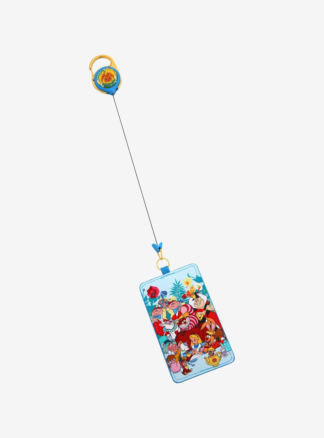 Disney Alice in Wonderland Tea Party Retractable Lanyard - BoxLunch Exclusive, , alternate