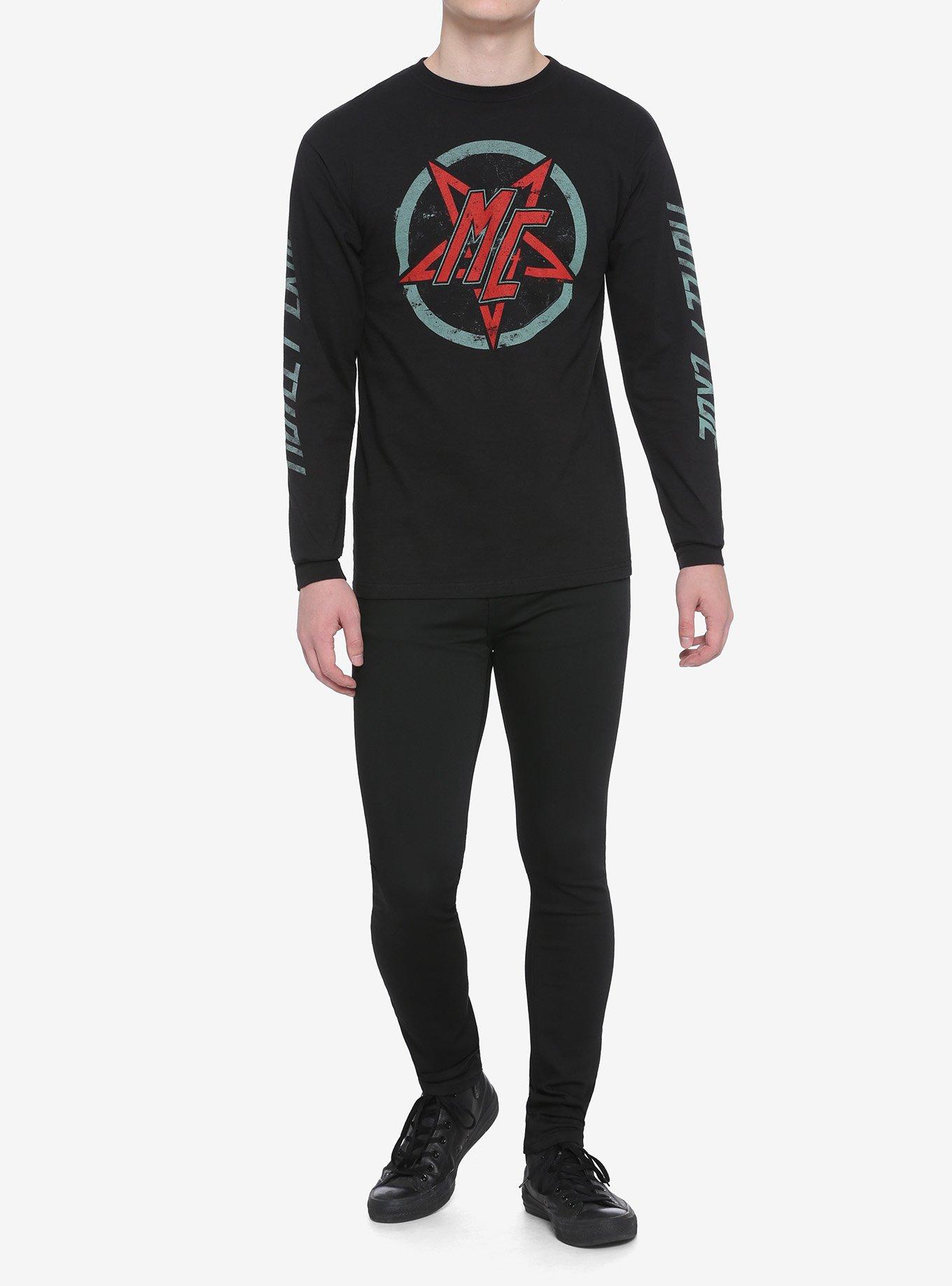 Motley Crue Logo Long-Sleeve T-Shirt, BLACK, alternate