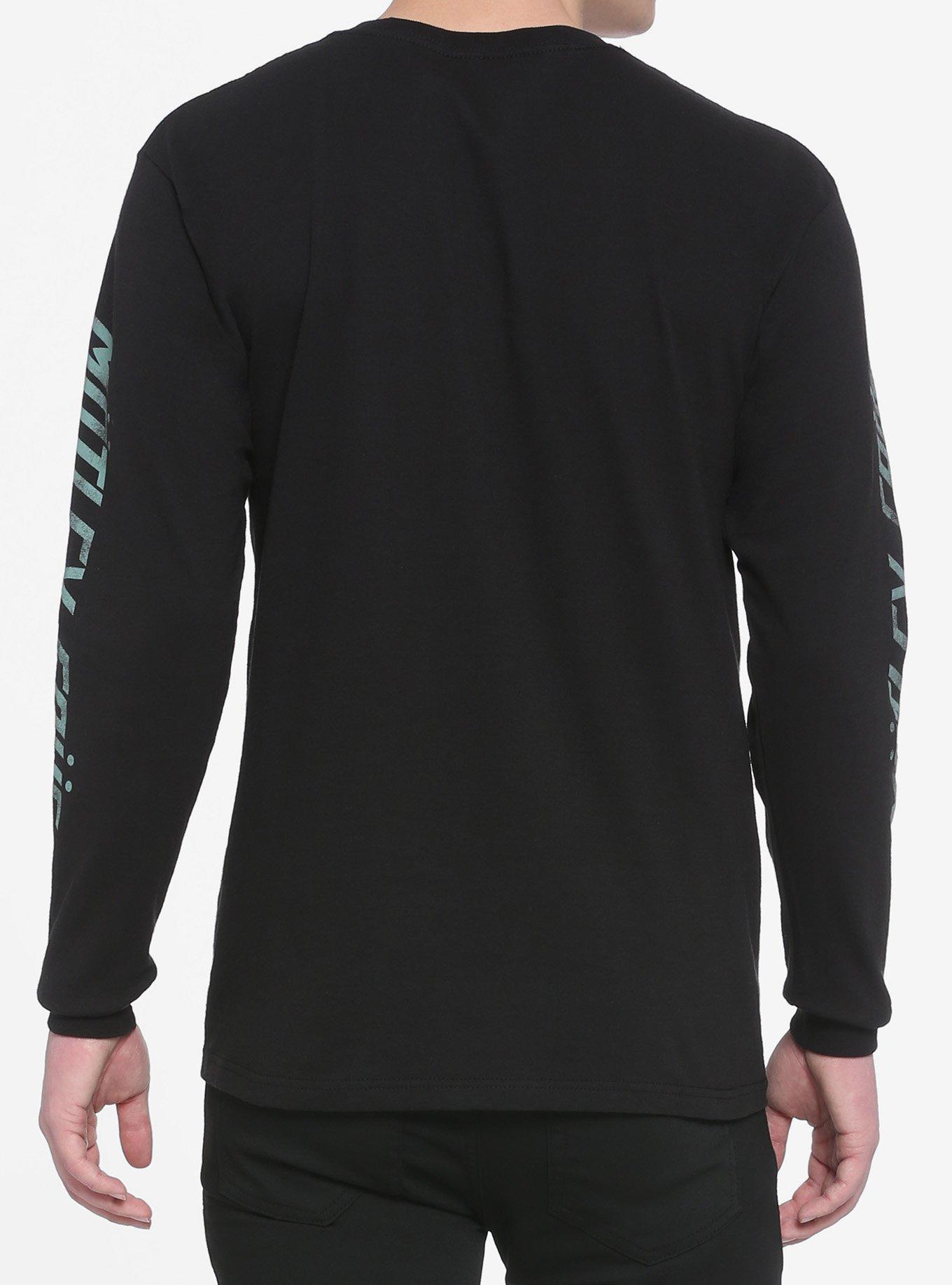 Motley Crue Logo Long-Sleeve T-Shirt, BLACK, alternate