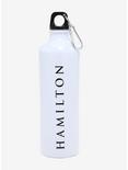 Hamilton Logo White Water Bottle, , alternate