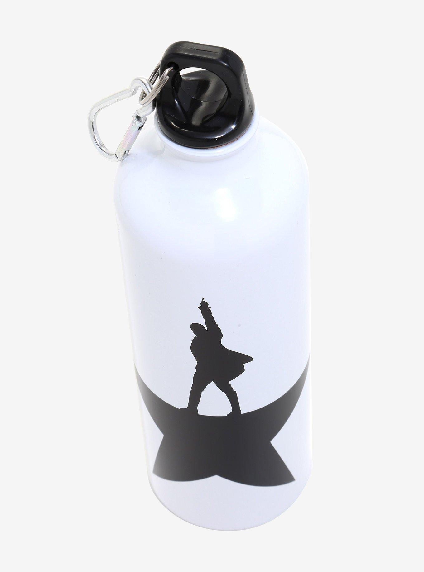 Hamilton Logo White Water Bottle, , alternate