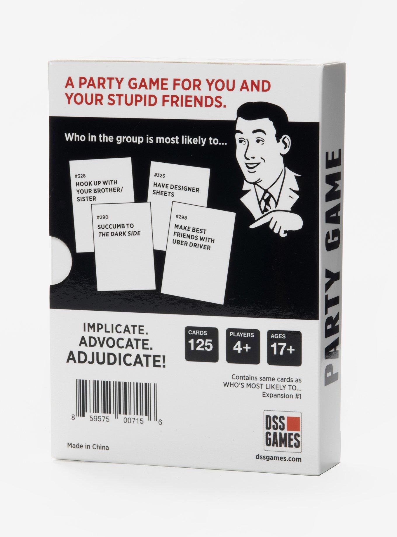 Who's Most Likely To... Card Game Expansion Pack, , alternate