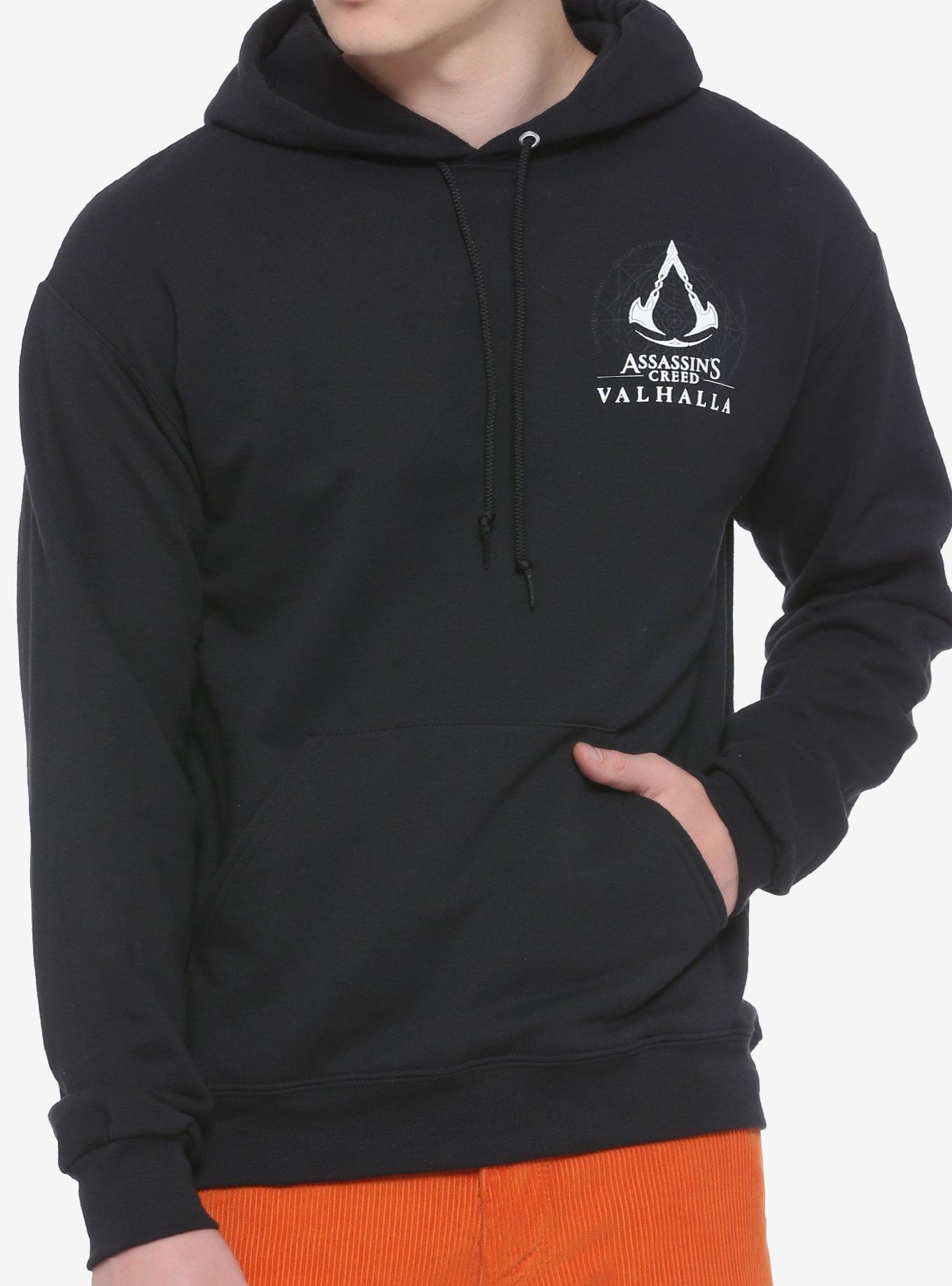 Assassin's Creed Valhalla Logo Hoodie, WHITE, alternate