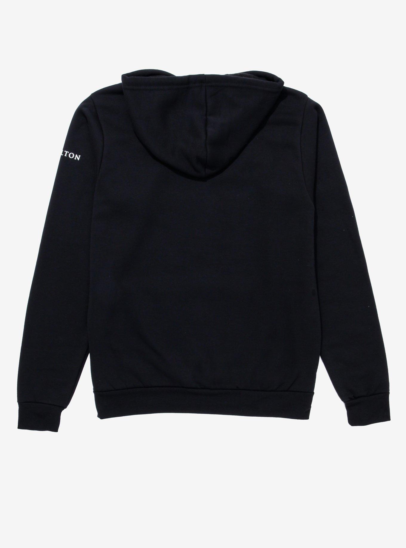 Hamilton Gold Star Logo Hoodie, BLACK, alternate