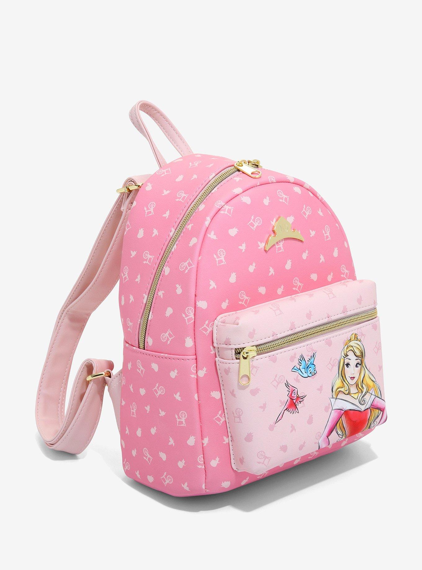 Loungefly Disney Sleeping Beauty Aurora Birds Sketch Mini Backpack, , alternate