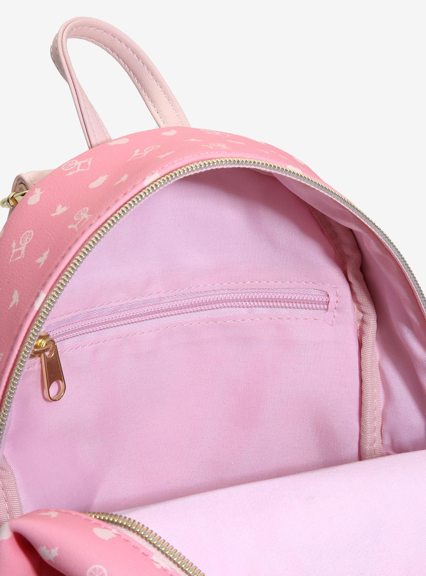 Loungefly Disney Sleeping Beauty Aurora Birds Sketch Mini Backpack, , alternate