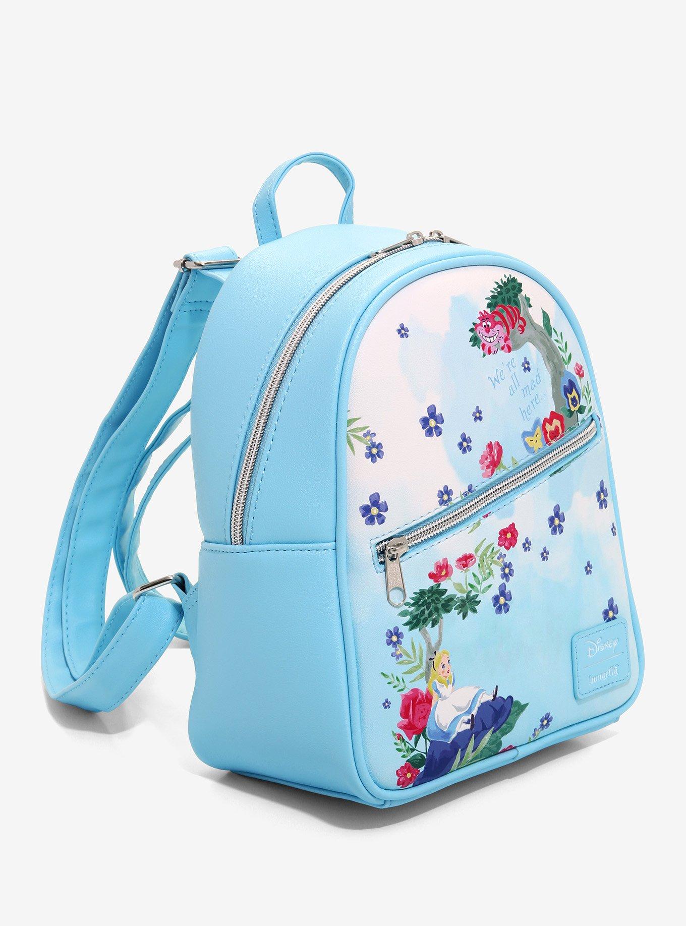 Loungefly Disney Alice In Wonderland Black & White Mini Backpack – A1 Swag