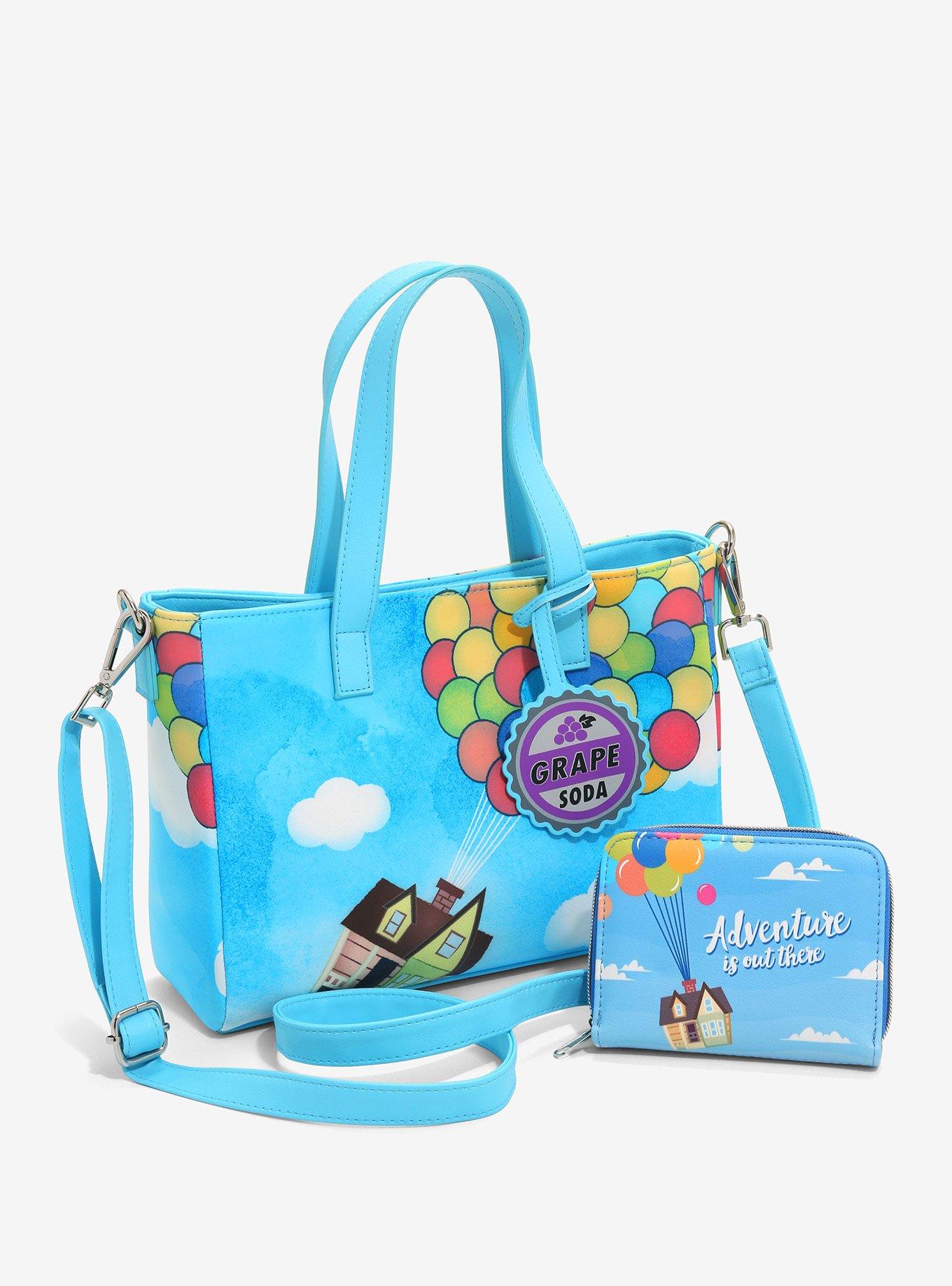 Loungefly Disney Pixar Up Balloon House Satchel Bag, , alternate