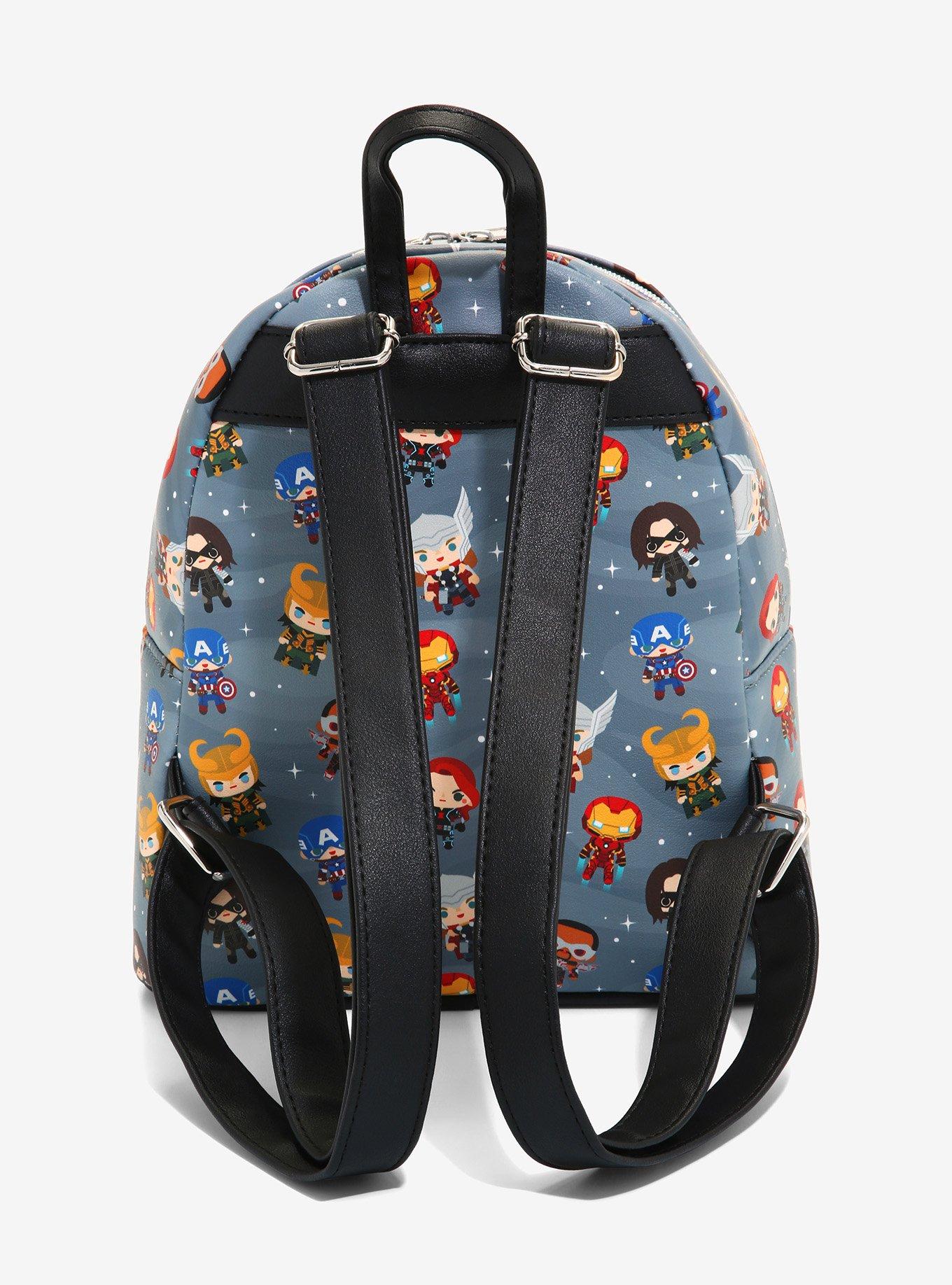 Loungefly Marvel Avengers Chibi Mini Backpack, , alternate