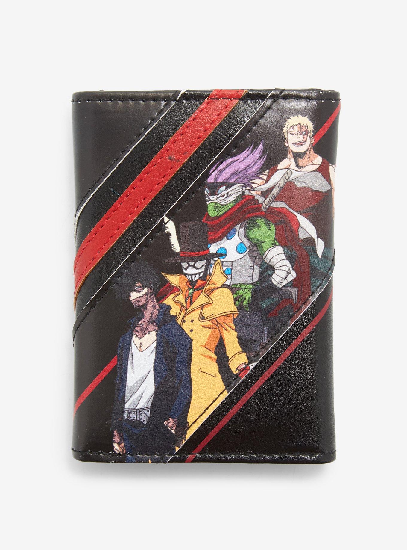 My Hero Academia Villain Vanguard Action Squad Trifold Chain Wallet, , alternate