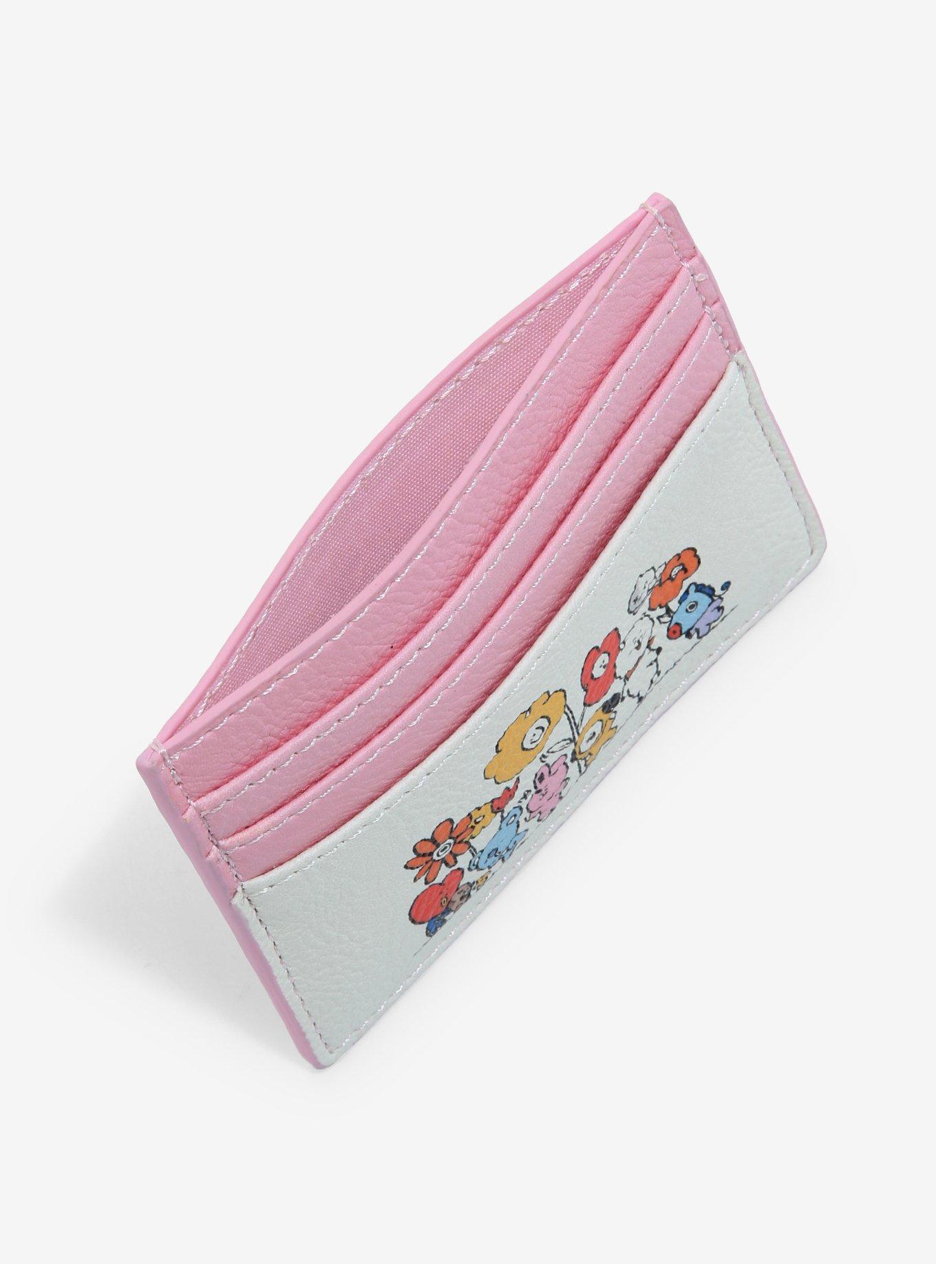 BT21 Flowers Pink & Cream Cardholder, , alternate