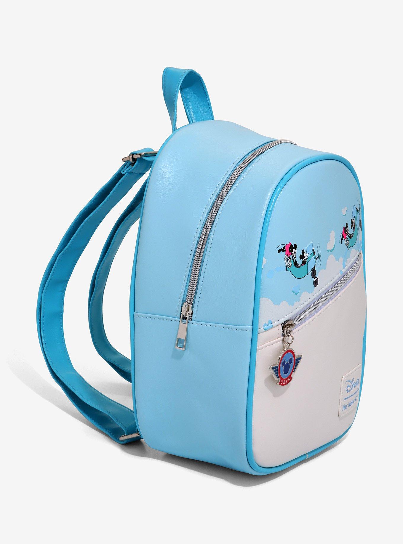 Her Universe Disney Mickey Mouse Airplane Crazy Mini Backpack, , alternate