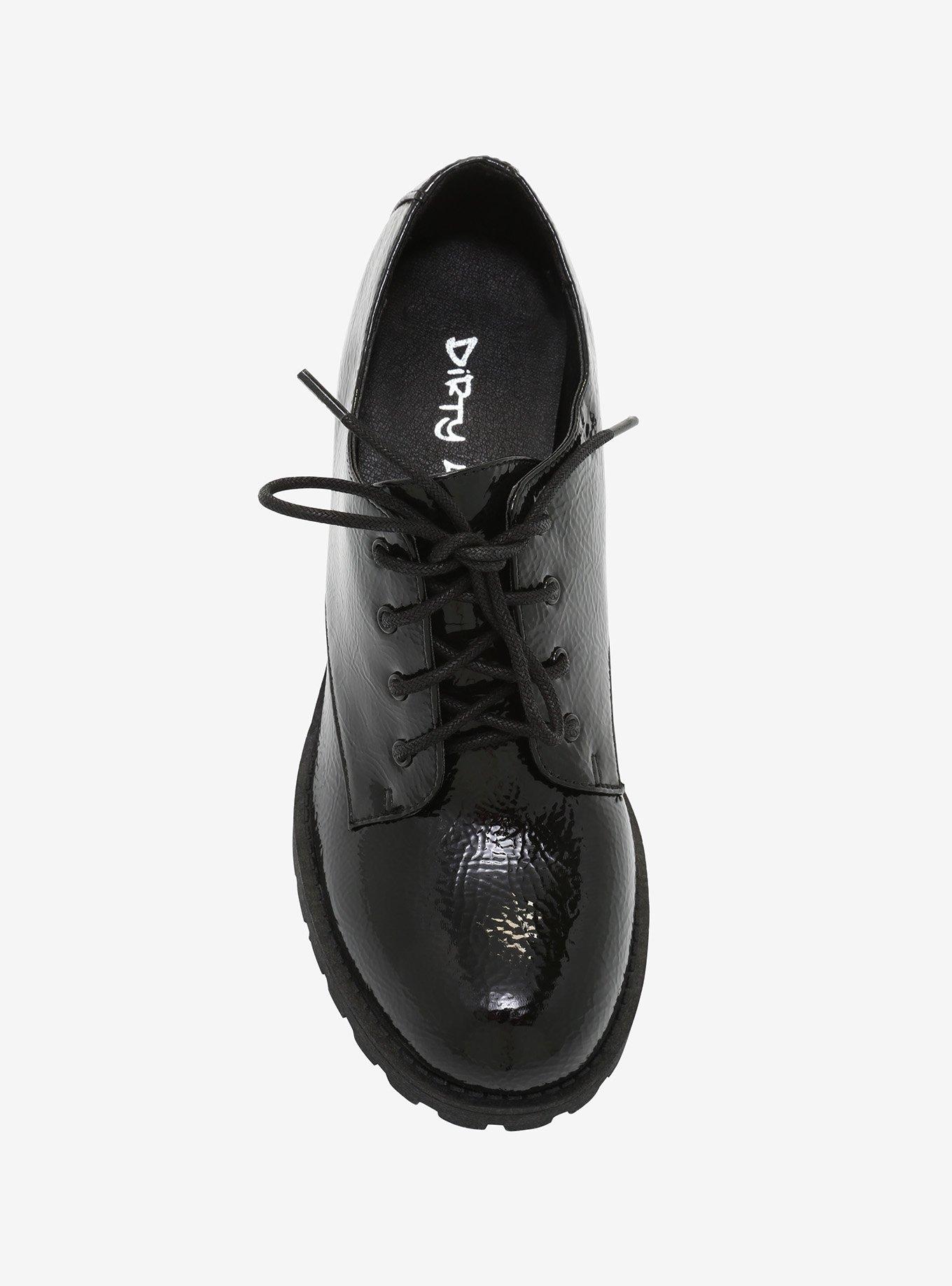 Black Patent Oxford Heels, MULTI, alternate